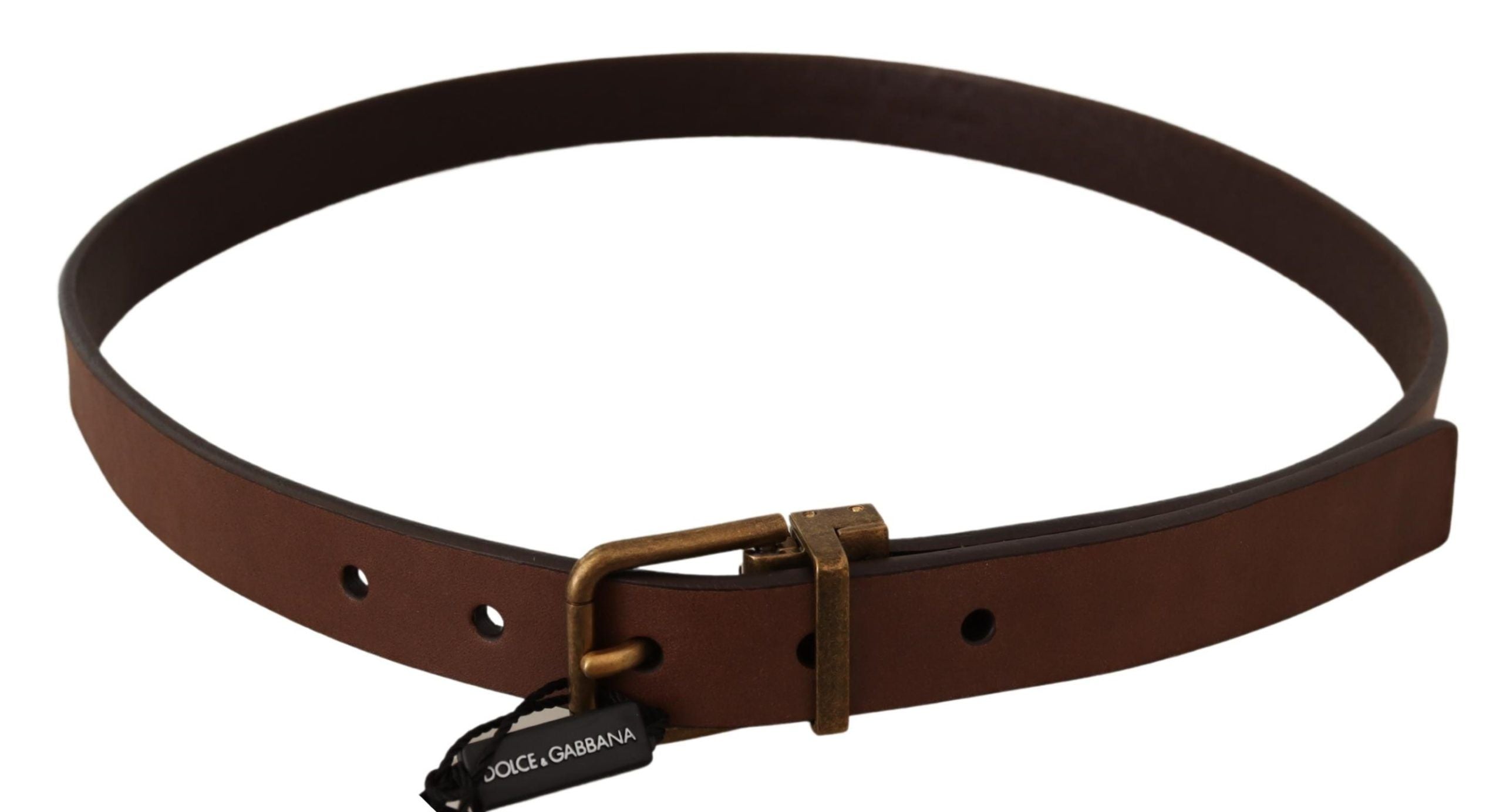 Ceinture Dolce & Gabbana marron