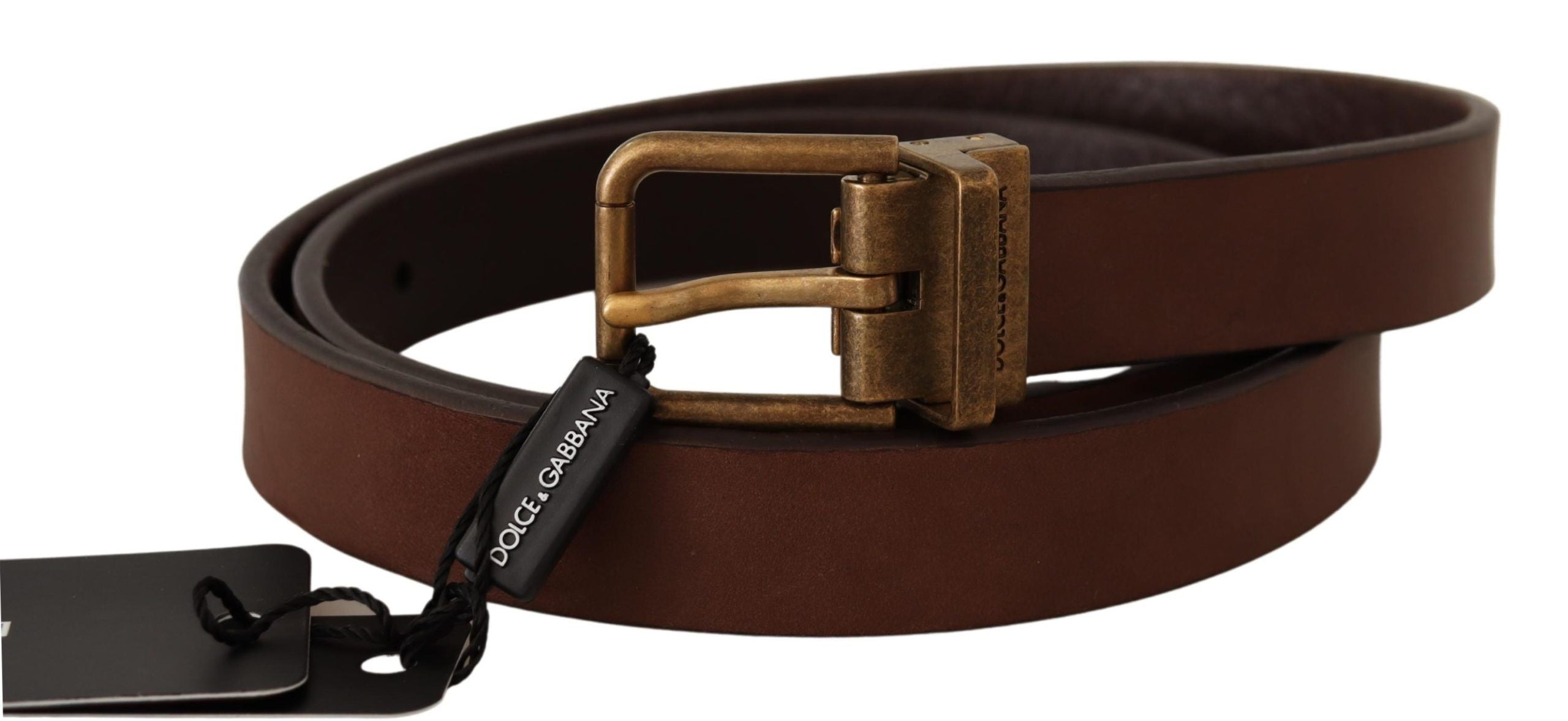 Ceinture Dolce & Gabbana marron