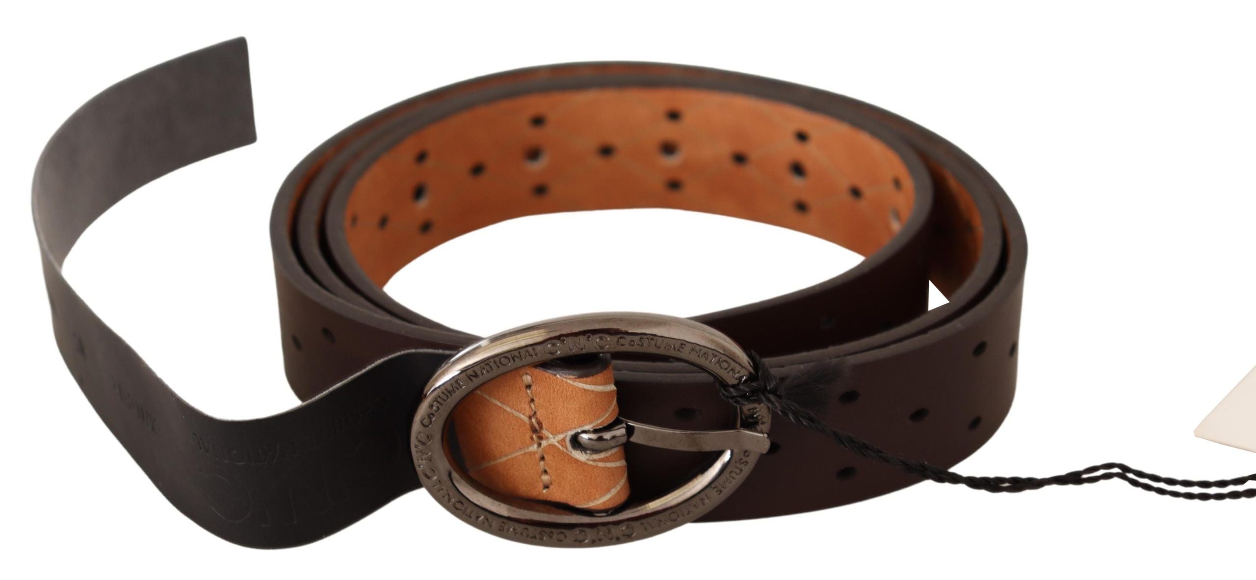 Ceinture Costume National Fashion marron