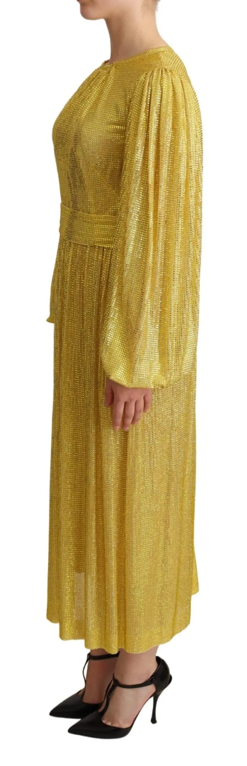 Robe maxi Dolce & Gabbana jaune Dolce & Gabbana