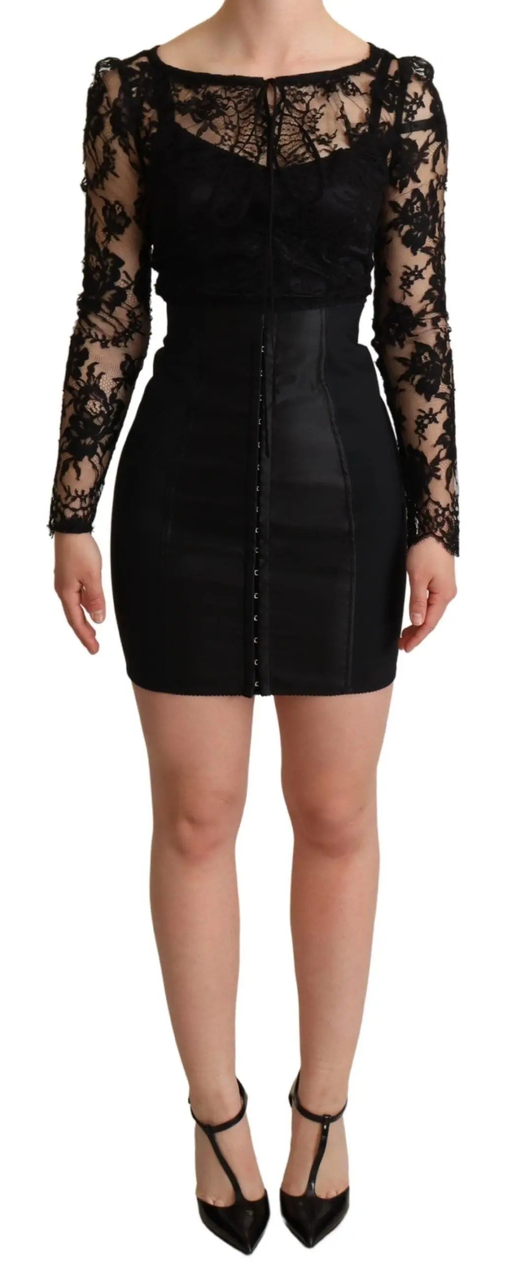 Robe mini Dolce & Gabbana noire Dolce & Gabbana