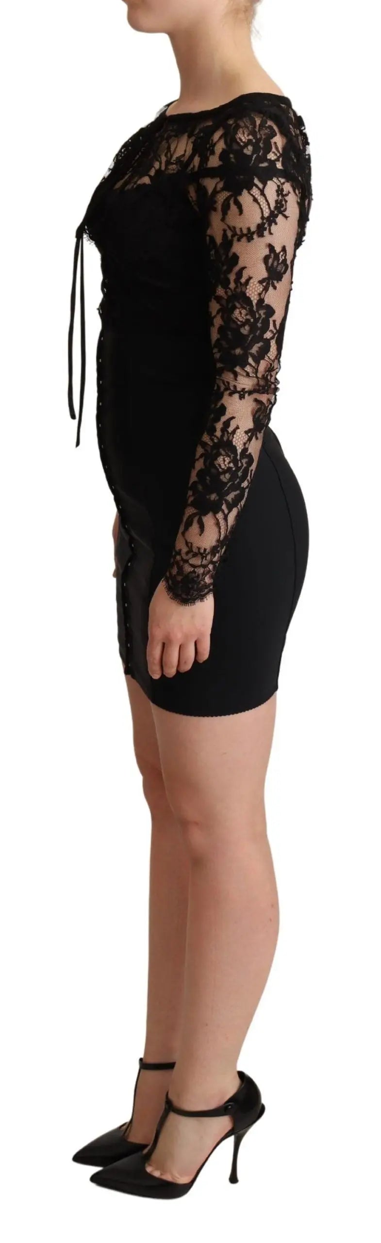 Robe mini Dolce & Gabbana noire Dolce & Gabbana