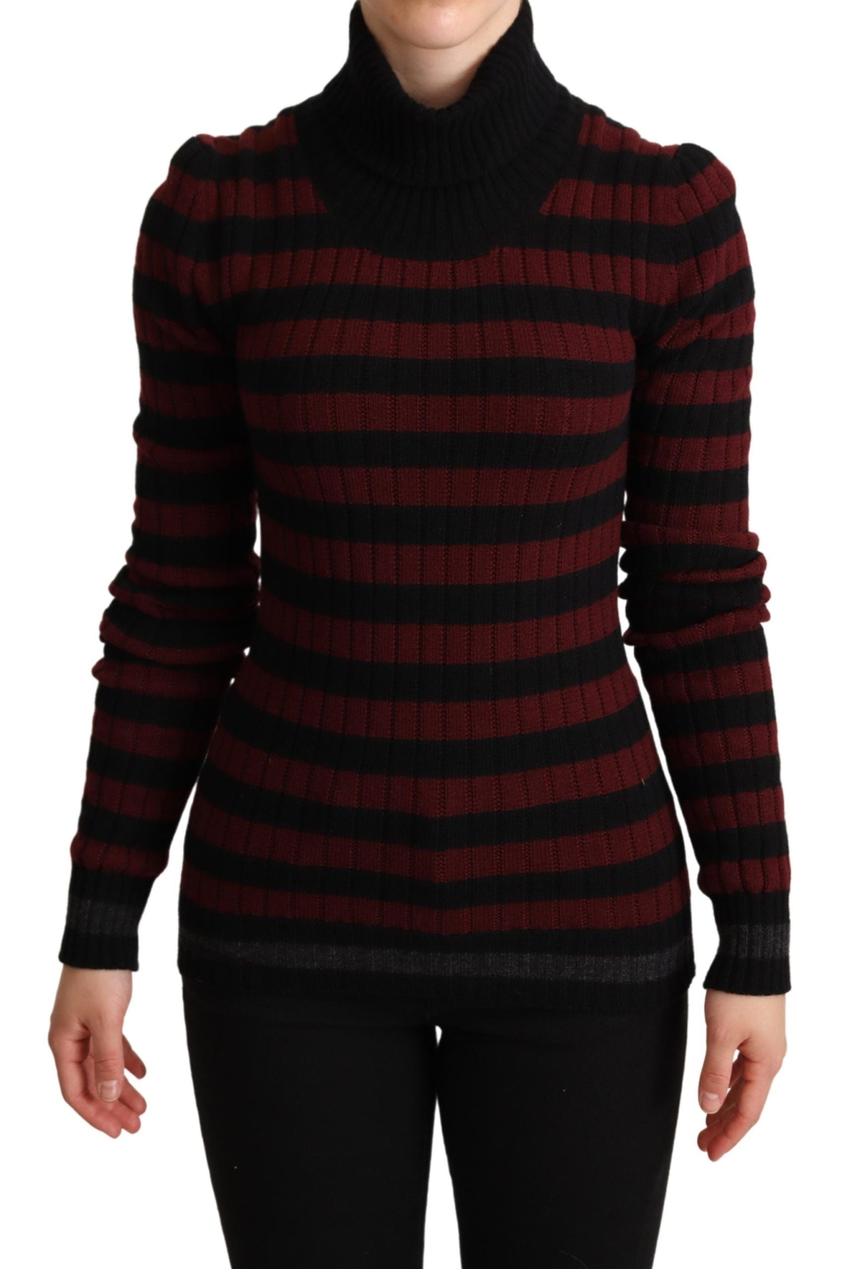 Pull Dolce & Gabbana noir et rouge