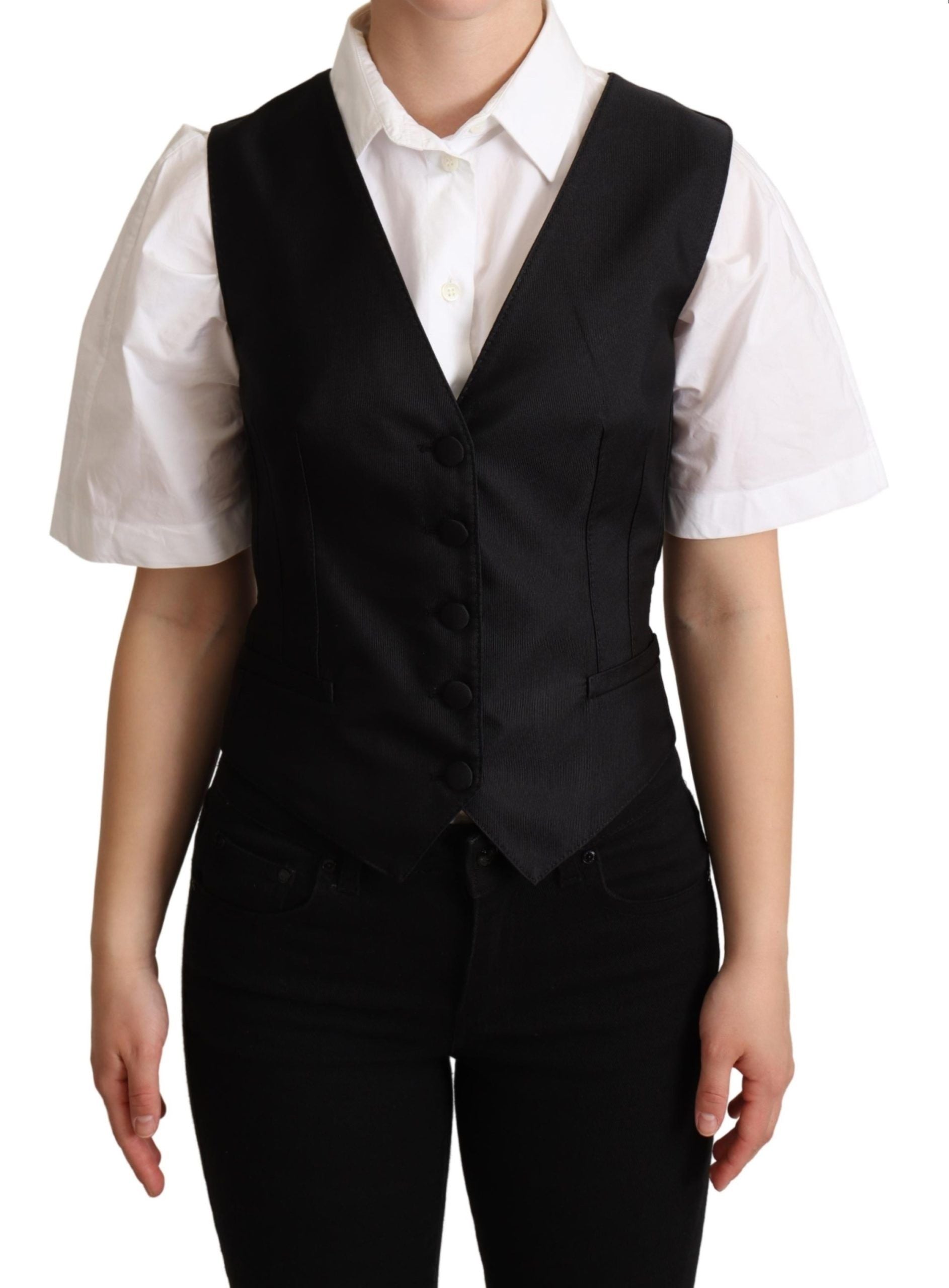 Gilet Dolce & Gabbana sans manches noir