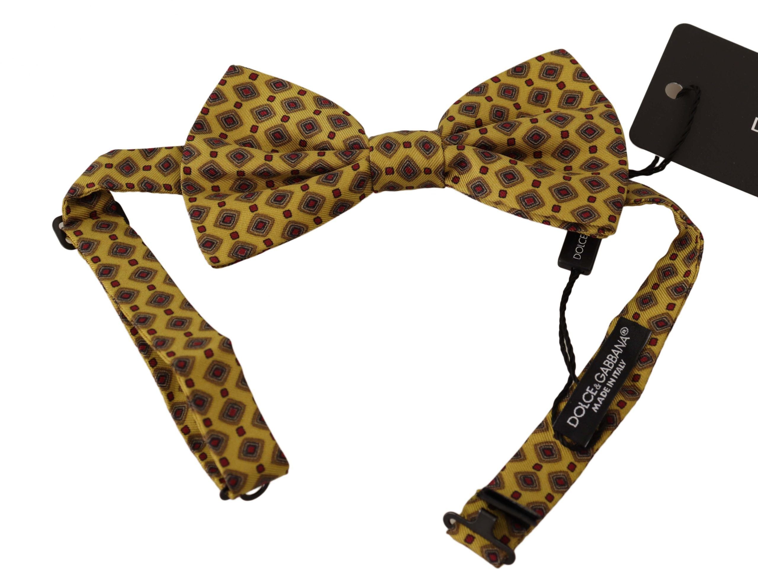 Nœud papillon Dolce & Gabbana jaune