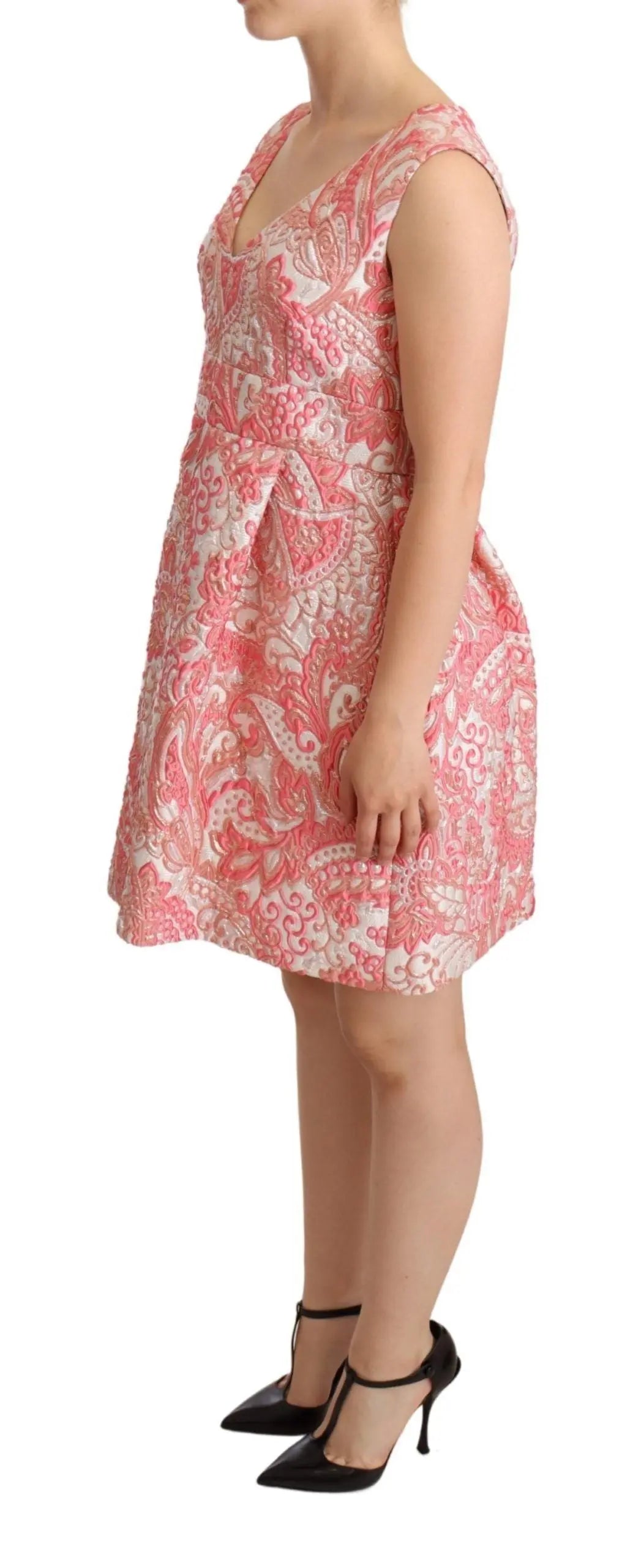 Robe Dolce & Gabbana de soirée rose Dolce & Gabbana