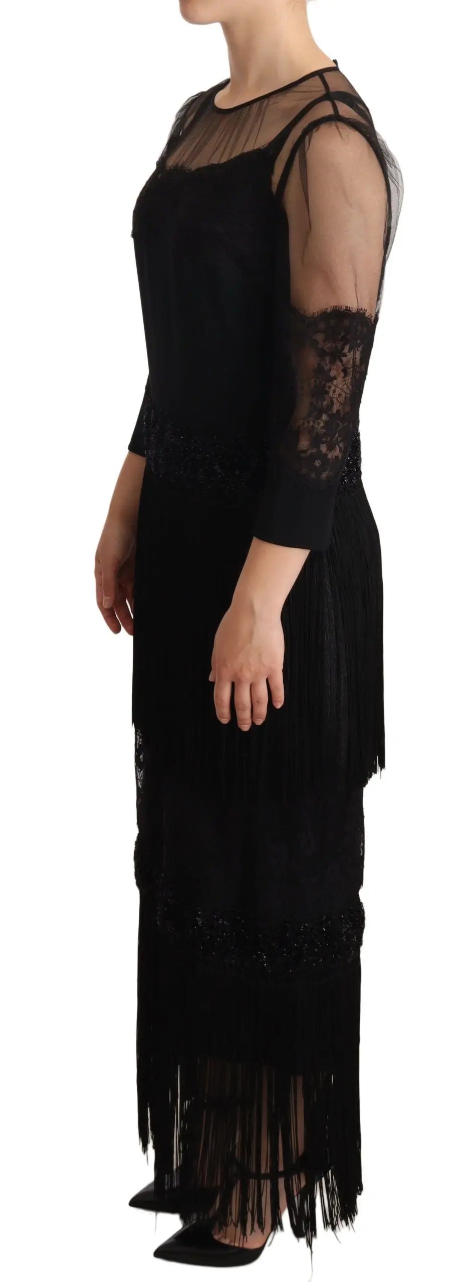 Robe DOLCE & GABBANA Maxi noire Dolce & Gabbana