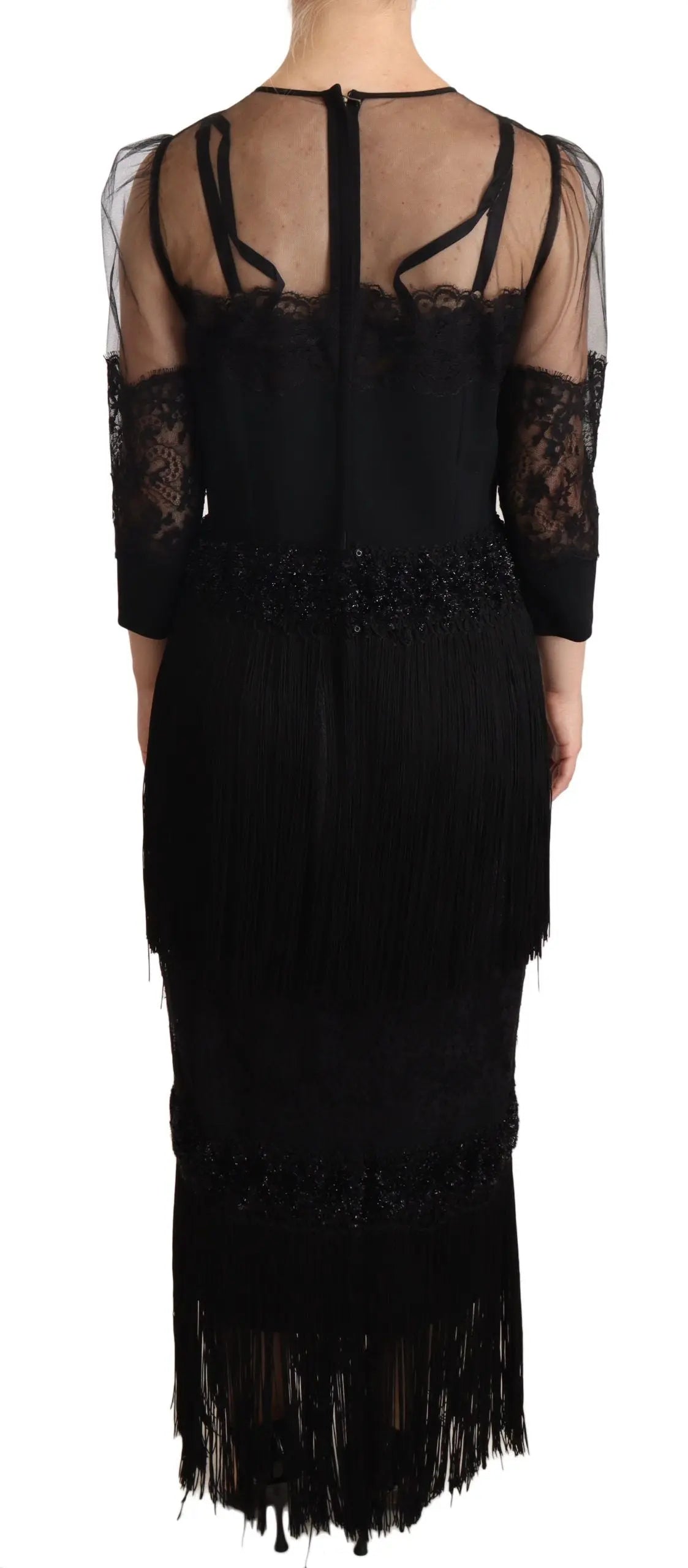 Robe DOLCE & GABBANA Maxi noire Dolce & Gabbana