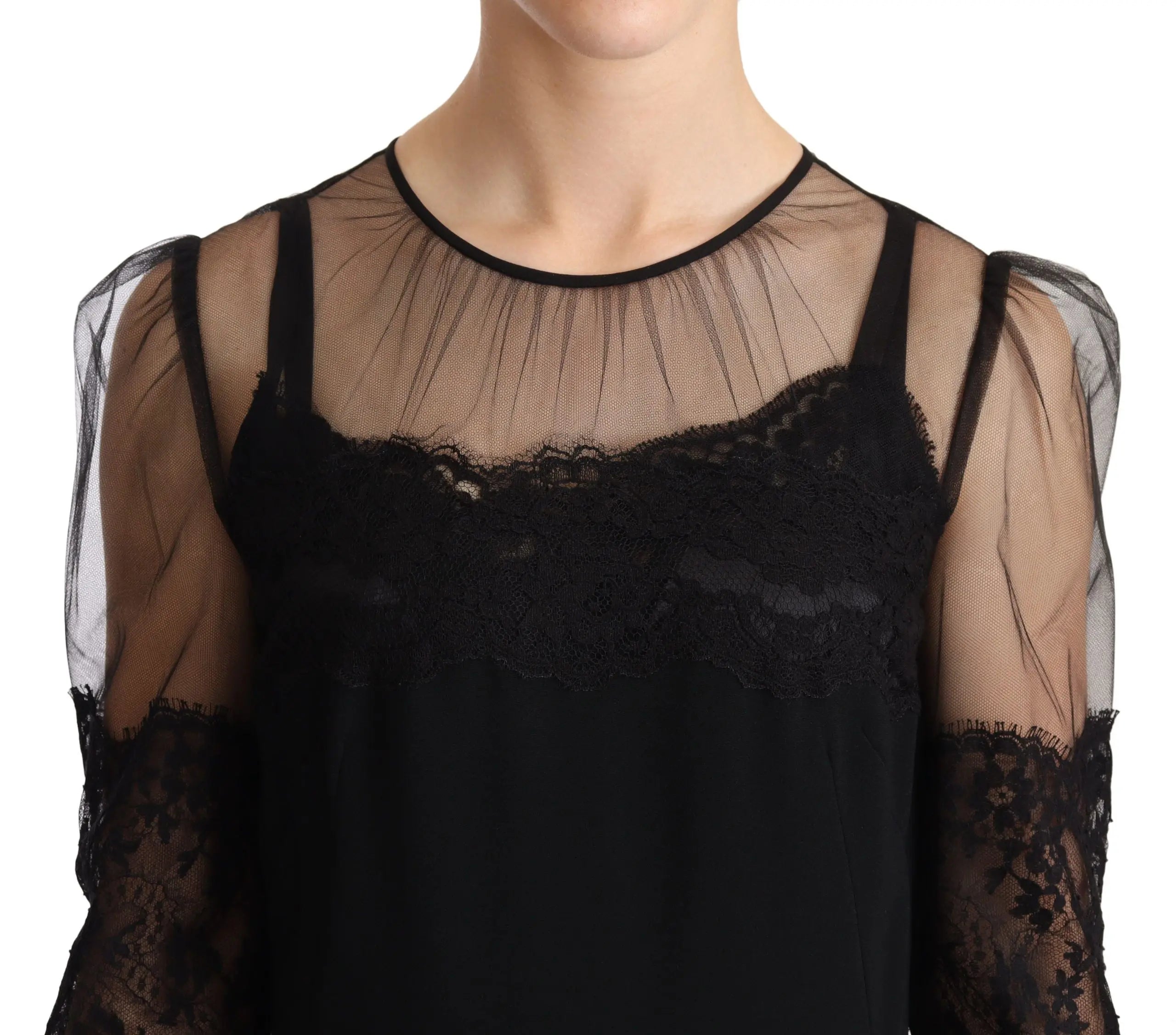 Robe DOLCE & GABBANA Maxi noire Dolce & Gabbana