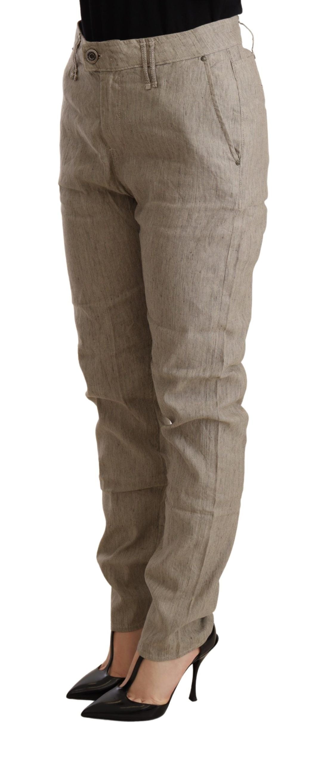 Pantalon CYCLE BAGGY beiges
