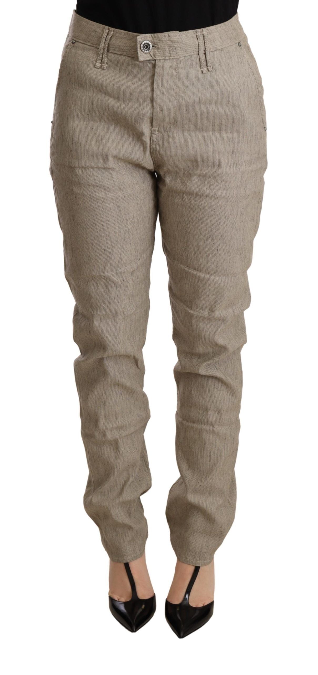 Pantalon CYCLE BAGGY beiges