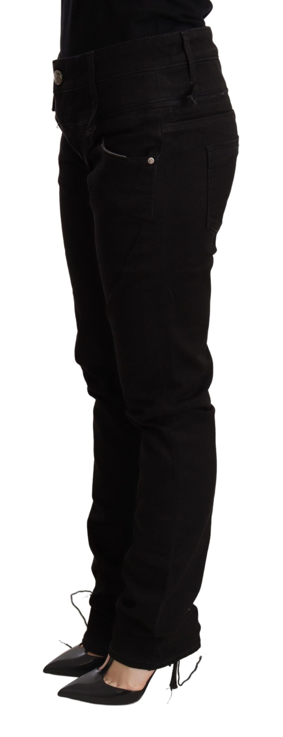 Jean ACHT Low Waist noirs
