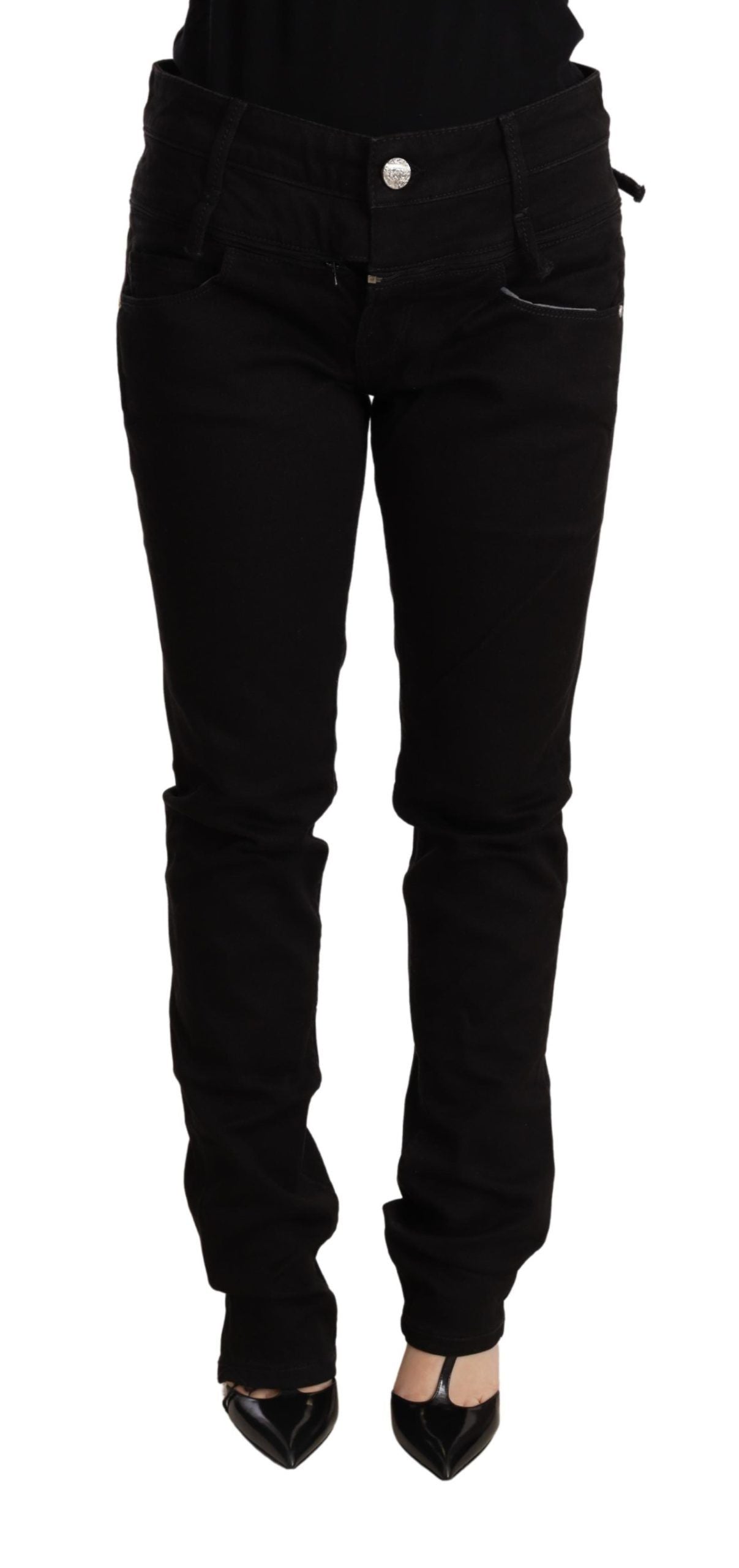 Jean ACHT Low Waist noirs
