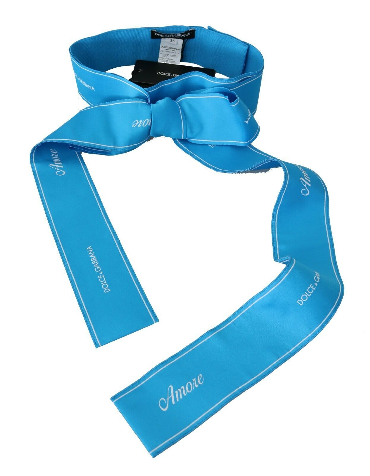 Ceinture Dolce & Gabbana large bleue