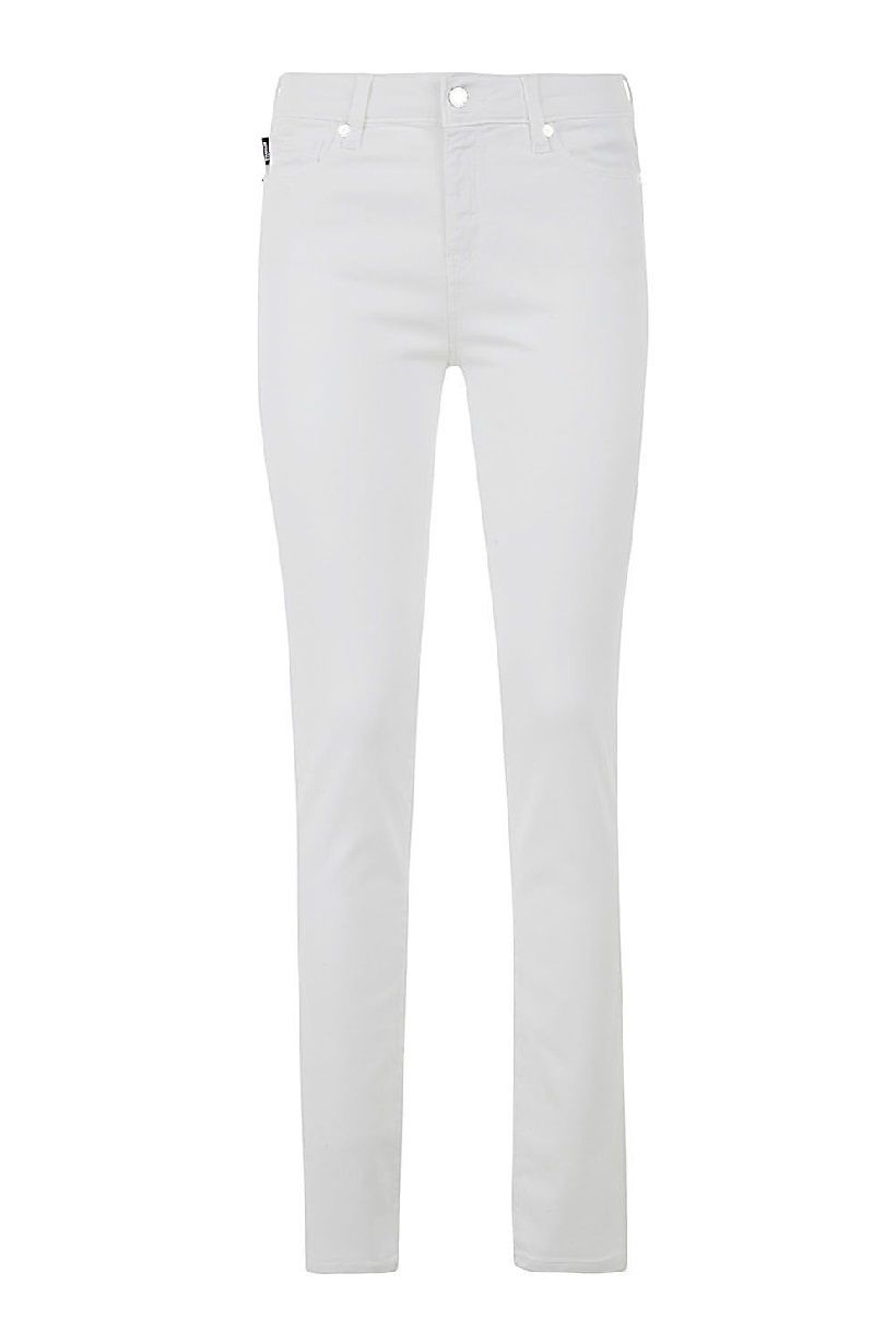 Jeans Love Moschino blancs