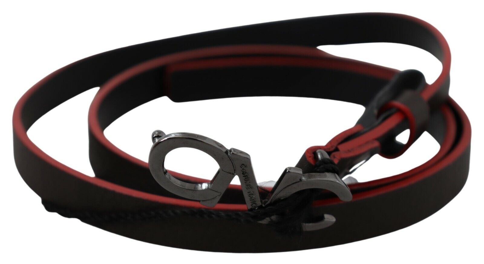 Ceinture C’n’C’ Costume National maroon/noire