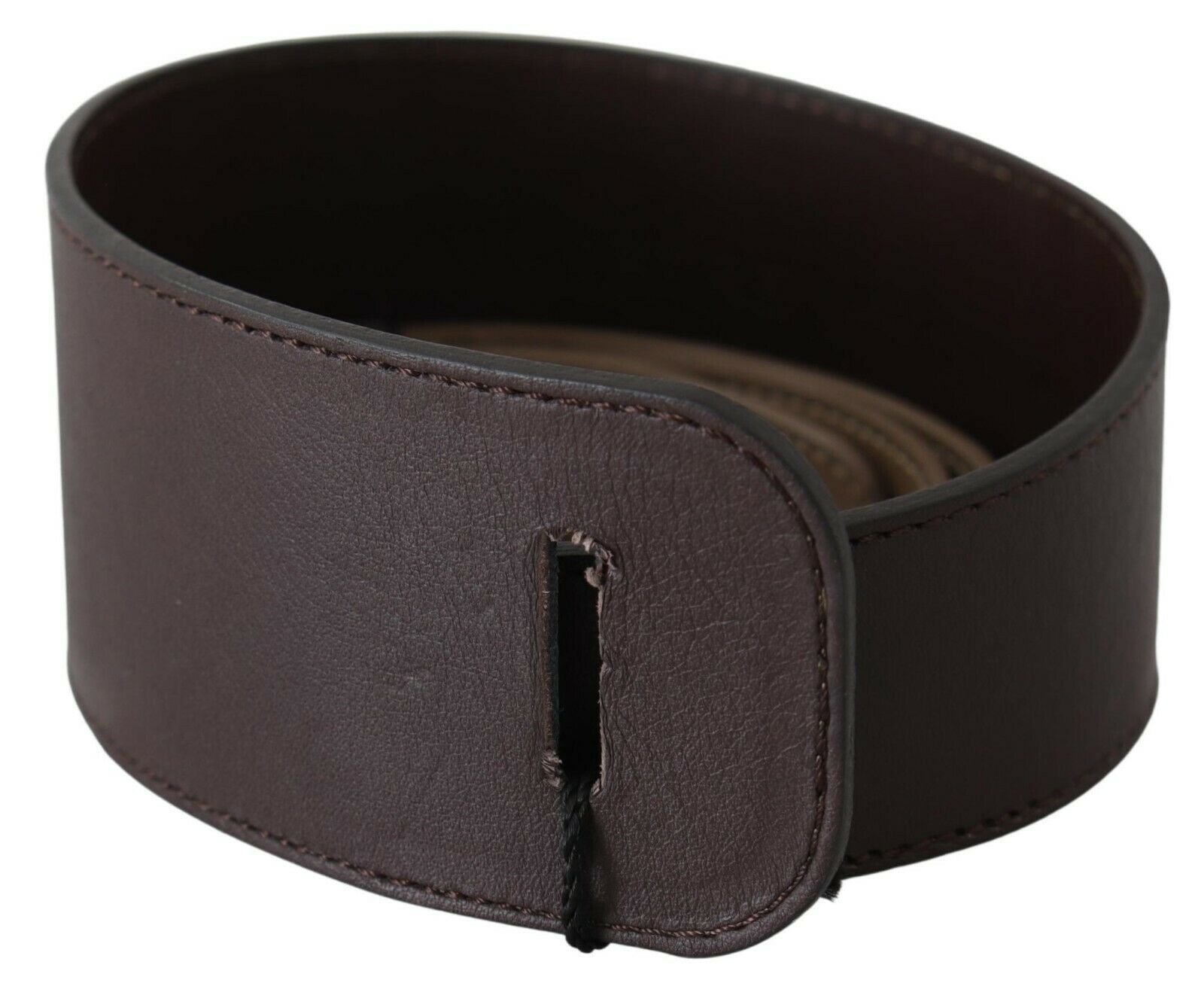 Ceinture GF Ferre Braided marron