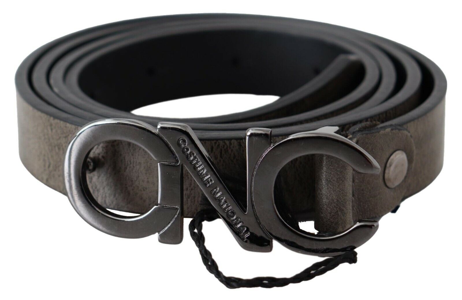 Ceinture C’N’C’ Costume National marron foncé