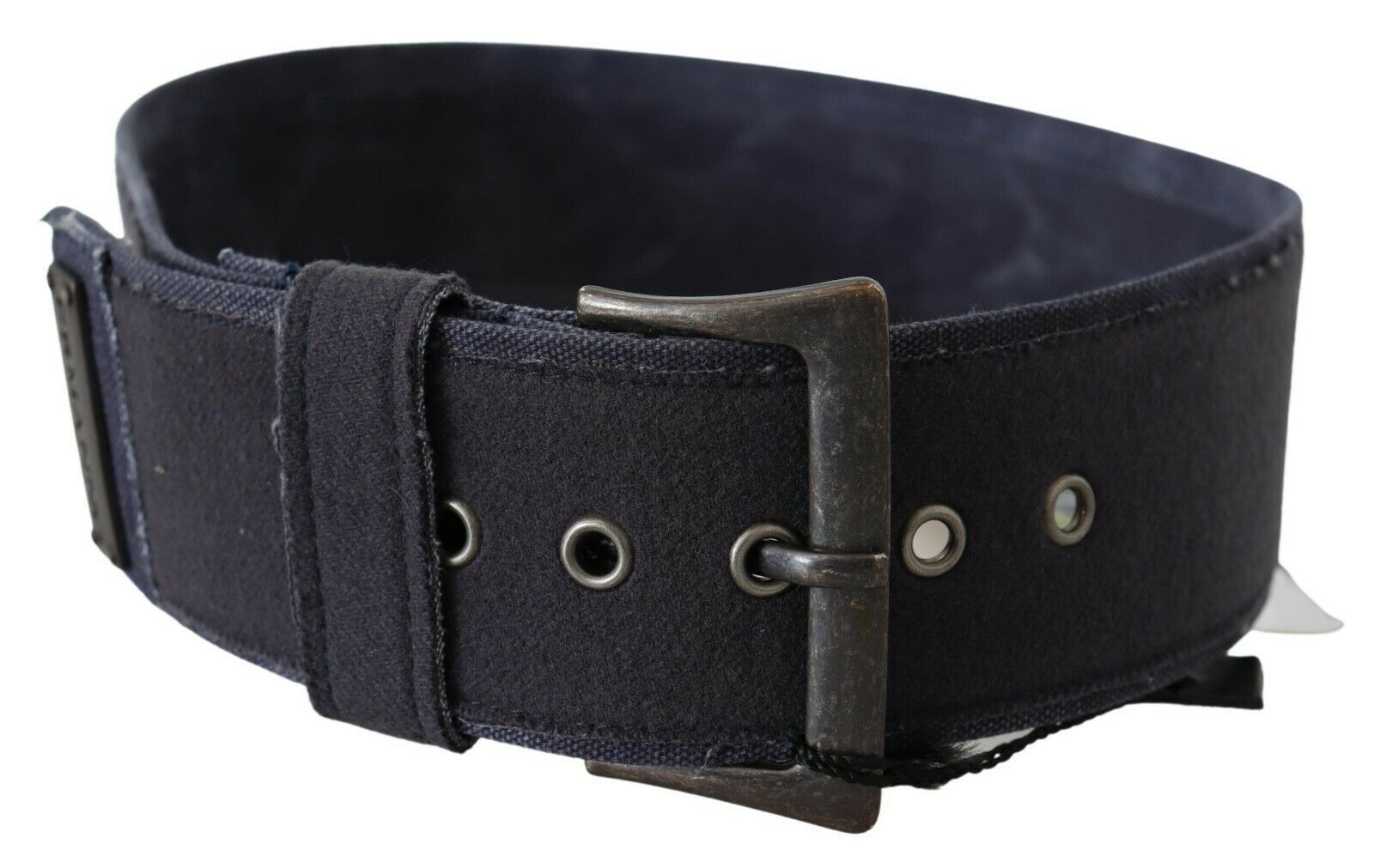 Ceinture Ermanno Scervino noire bleu navy
