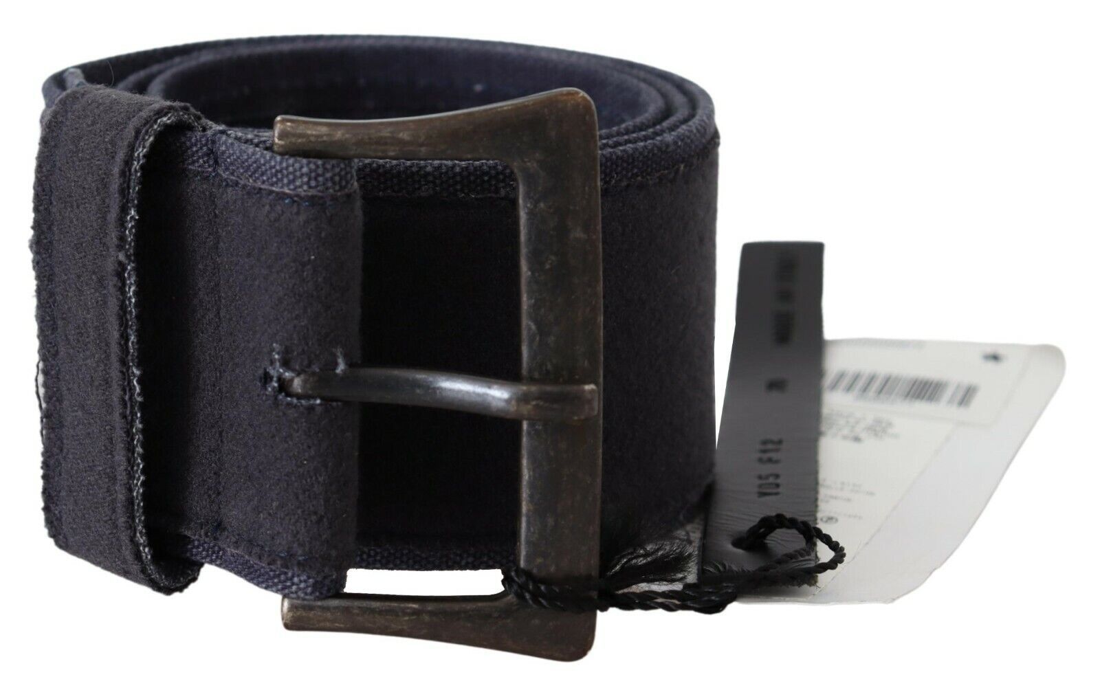 Ceinture Ermanno Scervino noire bleu navy