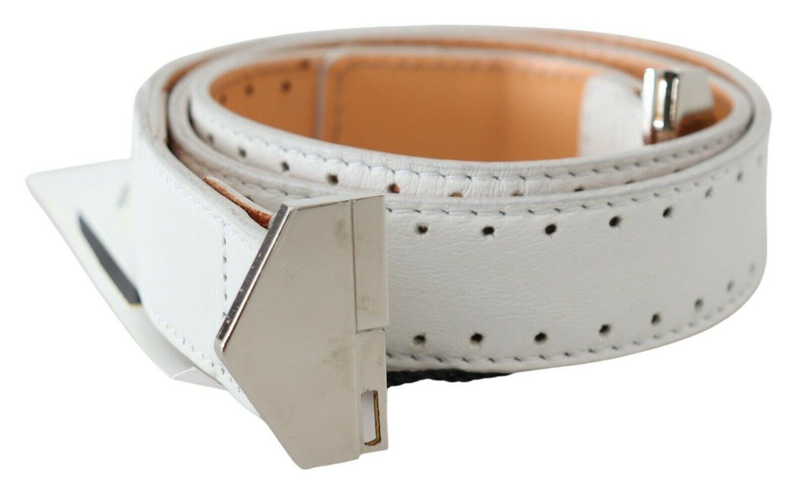 Ceinture GF Ferre Fashion blanche