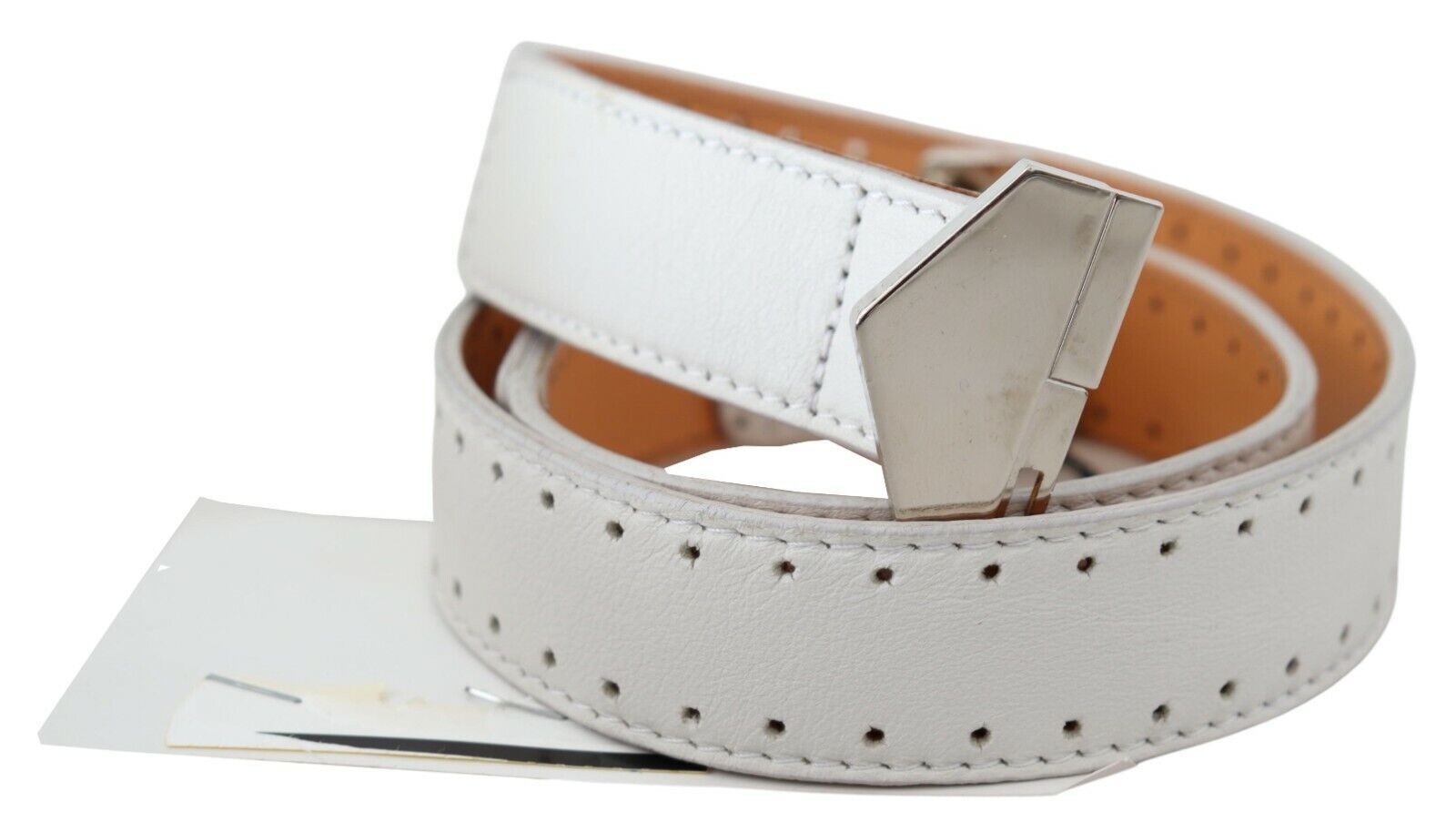 Ceinture GF Ferre Fashion blanche