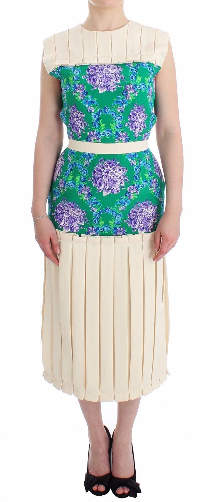 Robe Caterina Gatta sans manches multicolore Caterina Gatta