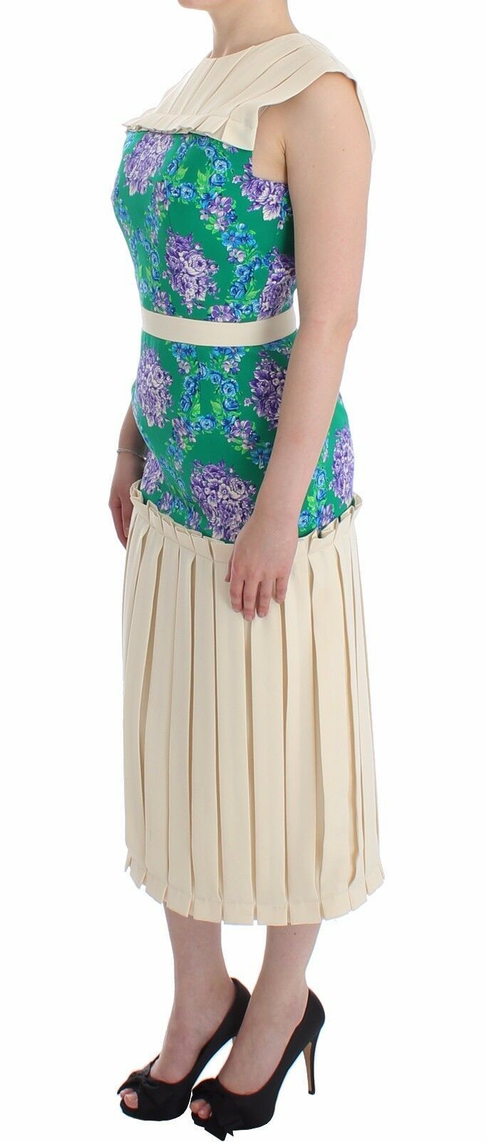 Robe Caterina Gatta sans manches multicolore Caterina Gatta