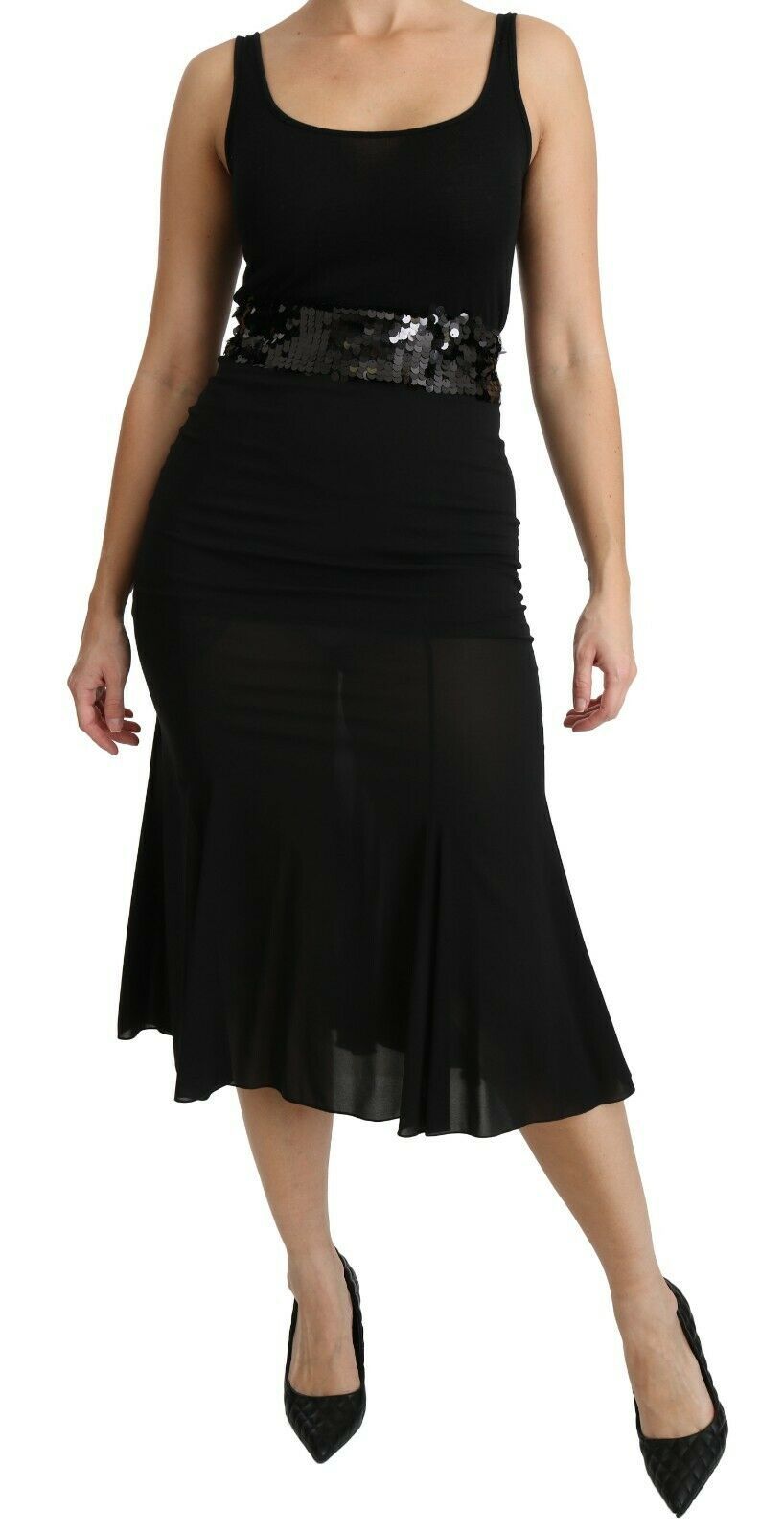 Jupe Dolce & Gabbana haute taille noire