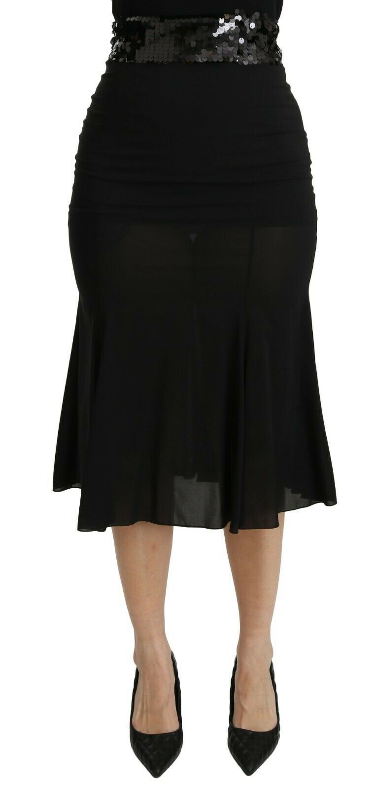 Jupe Dolce & Gabbana haute taille noire