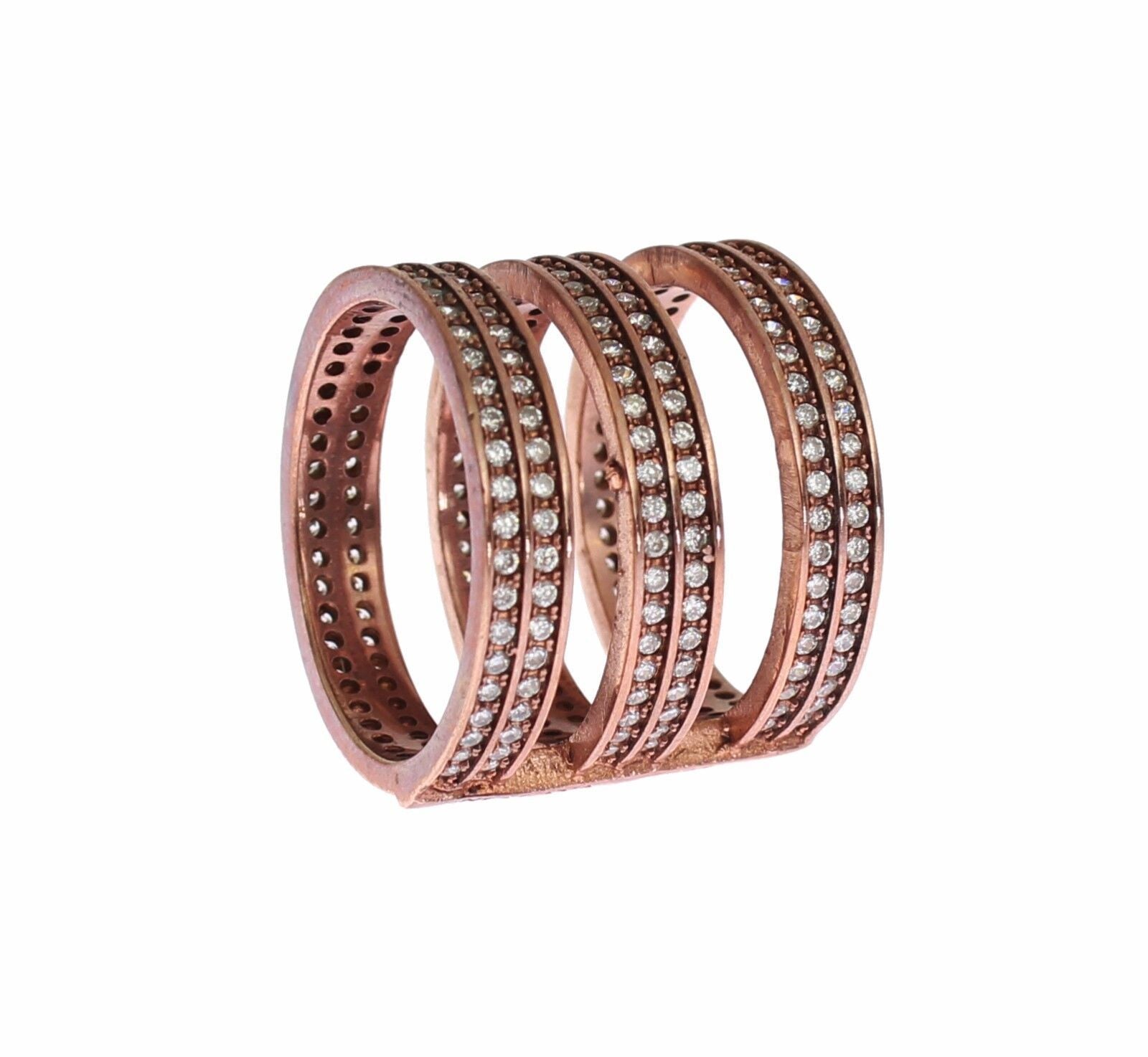 Bague Nialaya en argent 925 rose