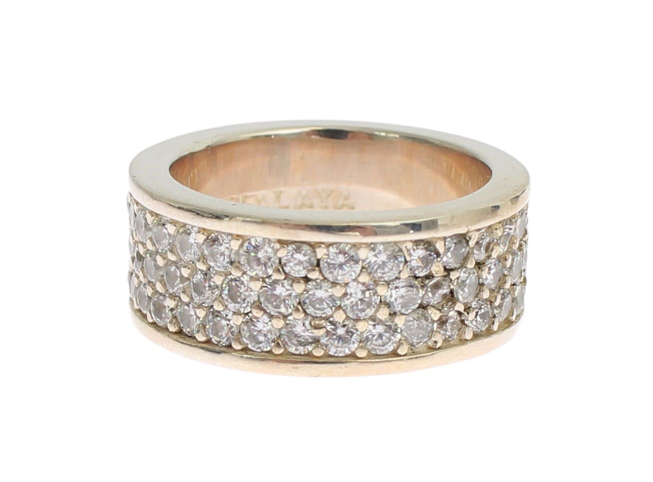 Bague Nialaya en argent 925 avec CZ transparente