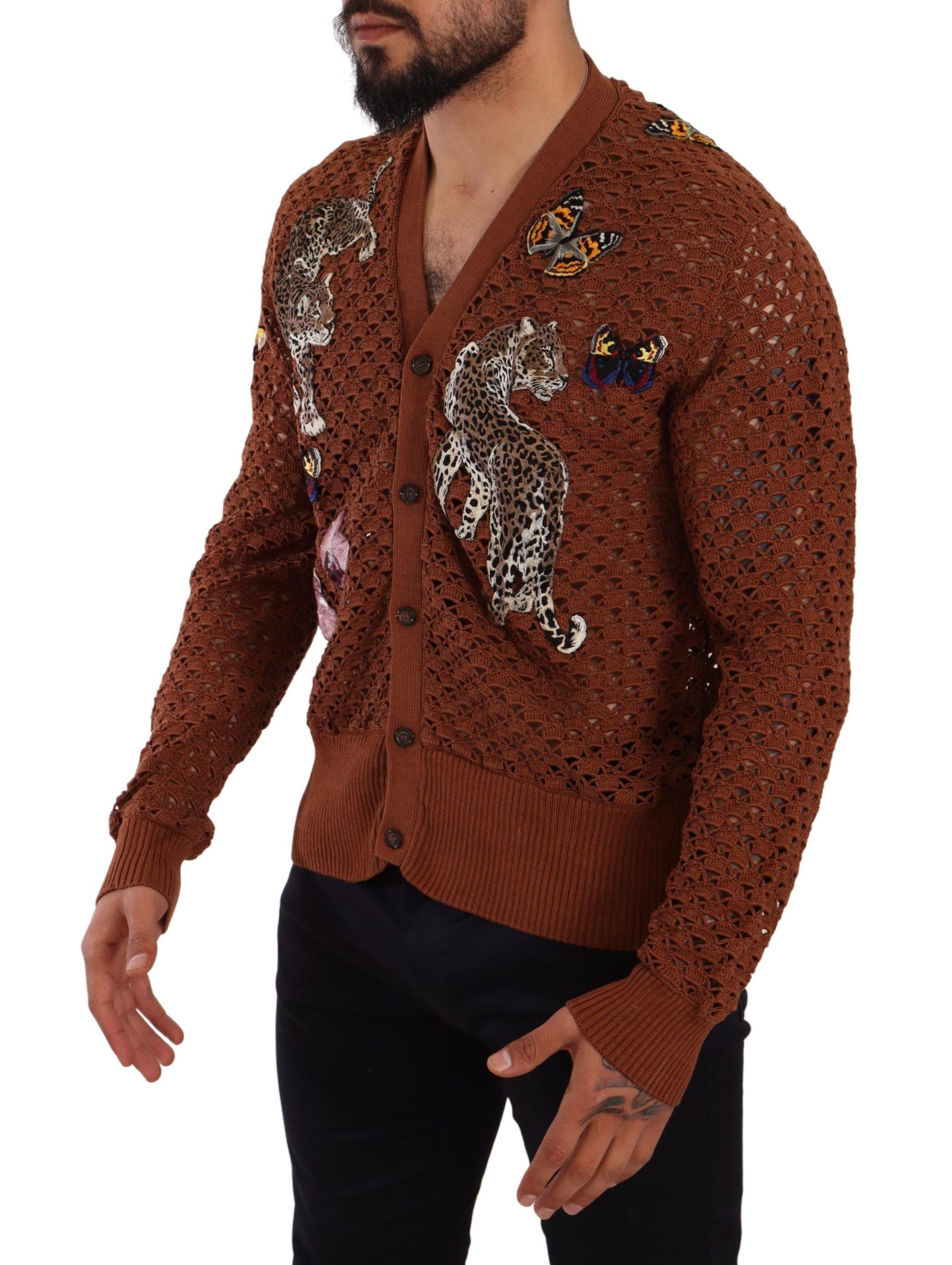 Cardigan Dolce & Gabbana marron