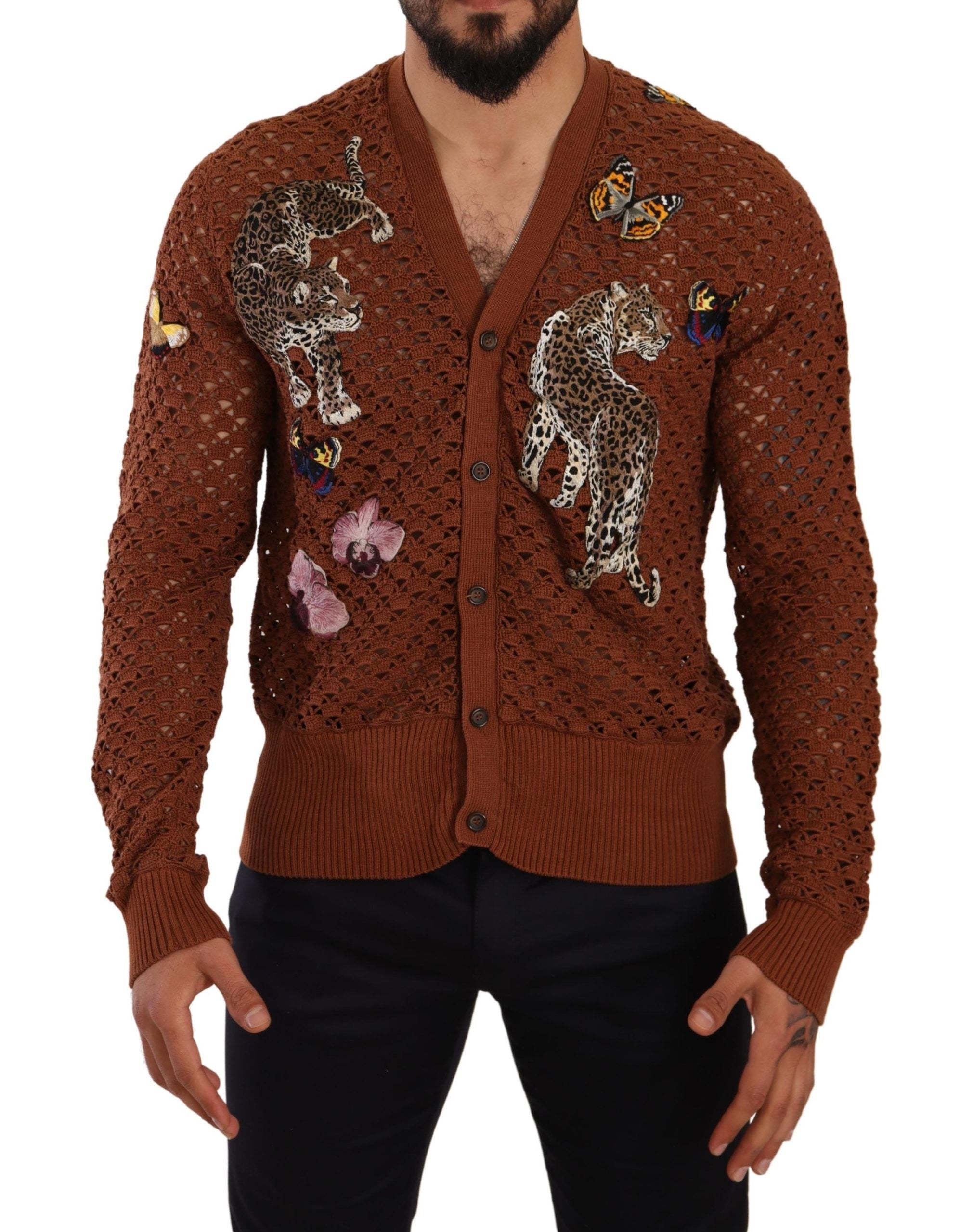 Cardigan Dolce & Gabbana marron