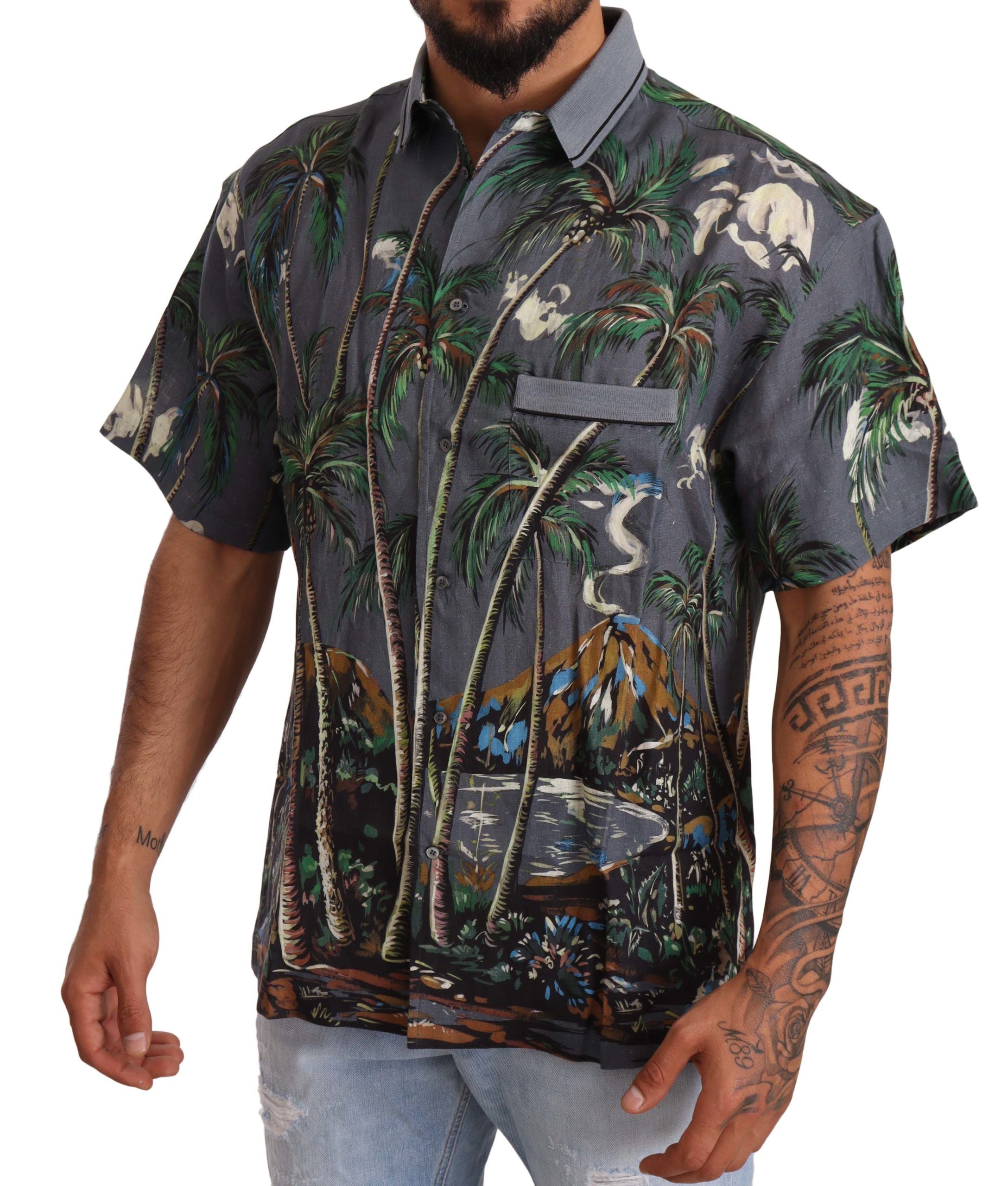 Chemise Dolce & Gabbana grise