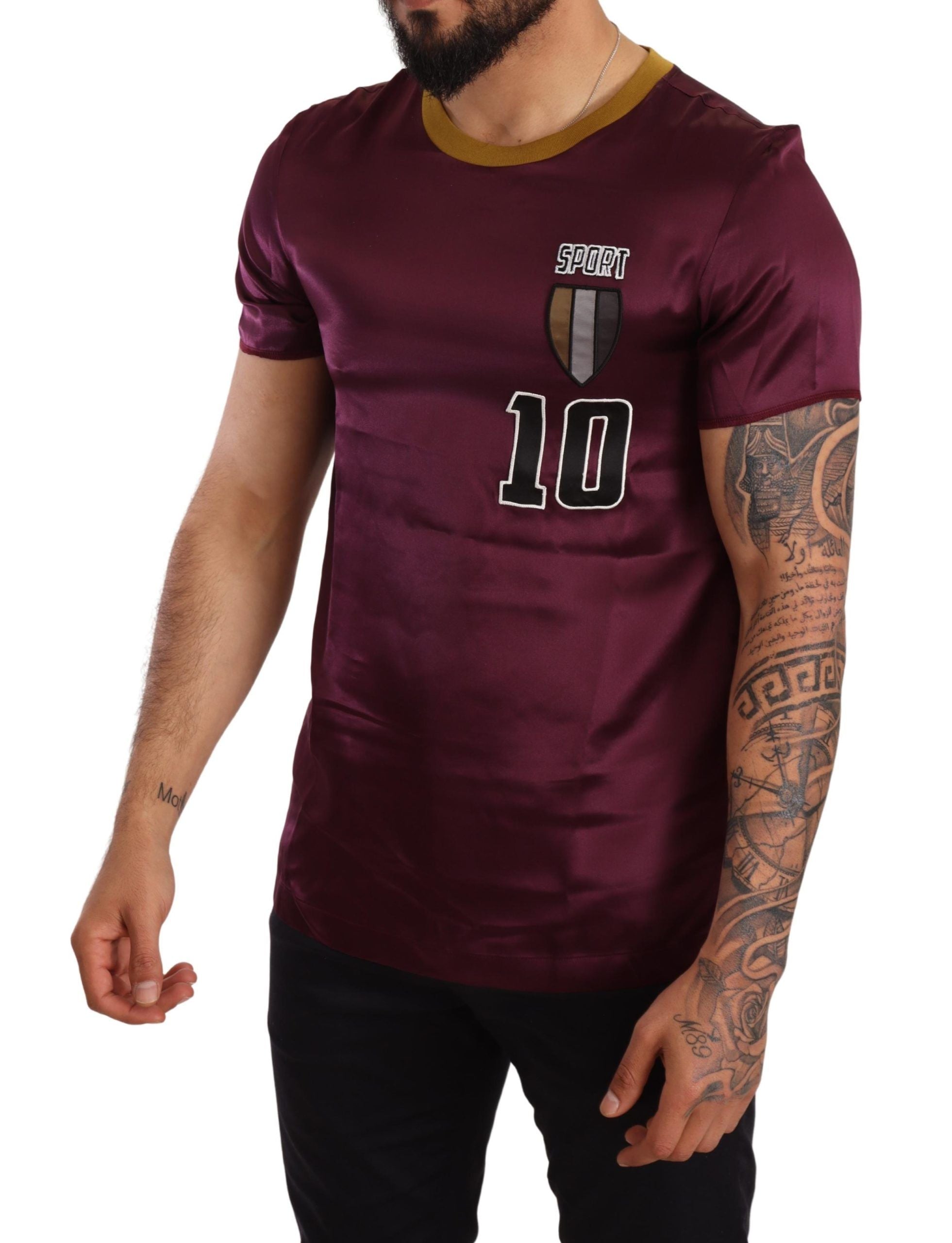 T-shirt Dolce & Gabbana Sport 10 violet