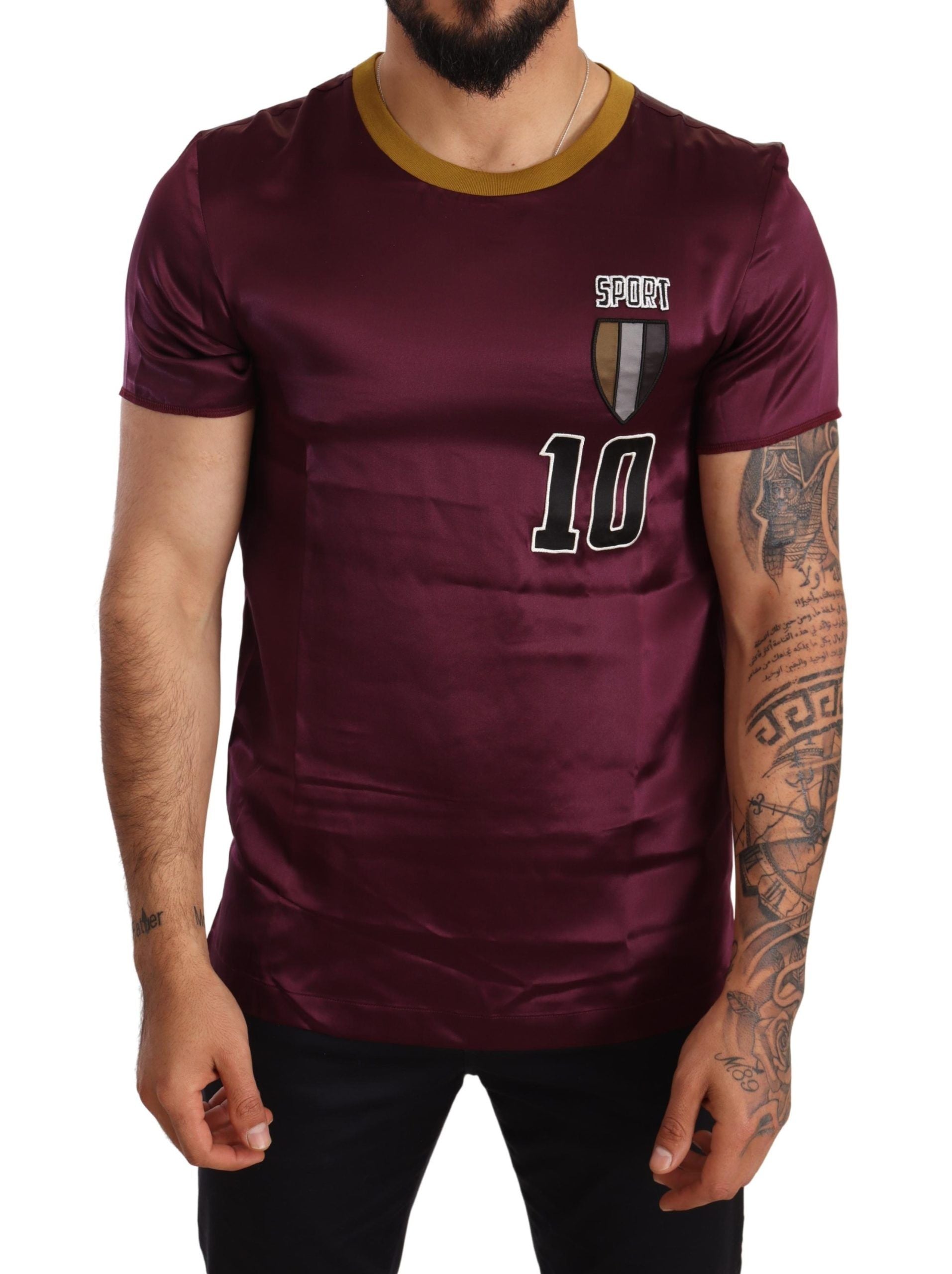 T-shirt Dolce & Gabbana Sport 10 violet