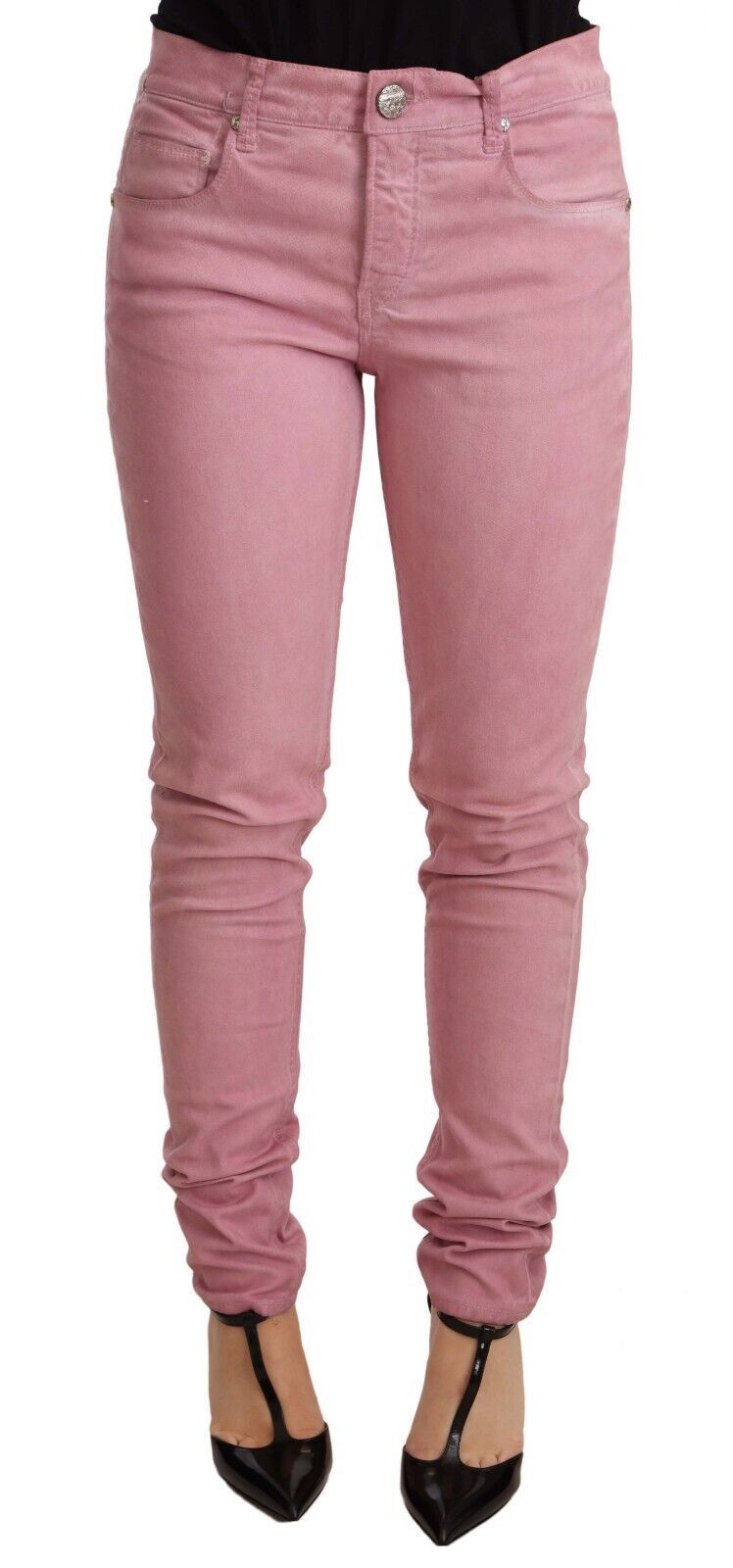 Pantalon ACHT skinny rose