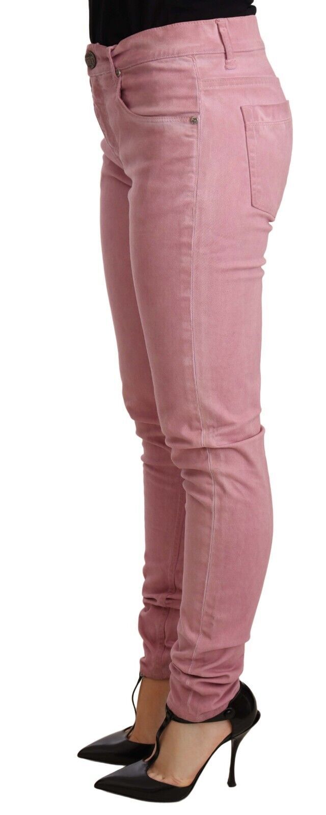 Pantalon ACHT skinny rose