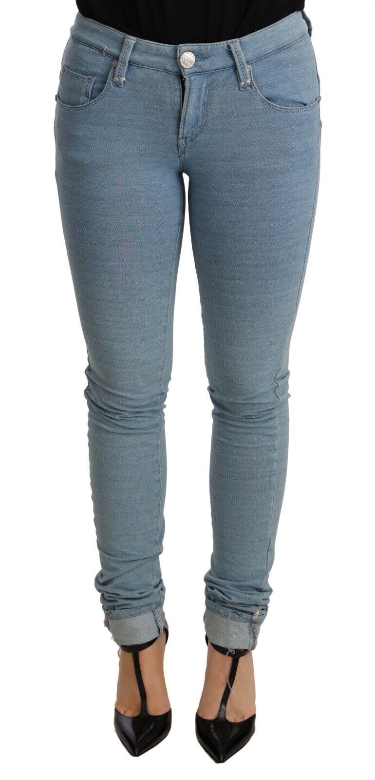 Pantalon Acht slim fit bleu
