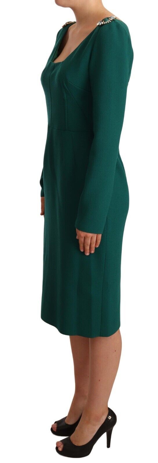 Robe midi Dolce & Gabbana verte Dolce & Gabbana