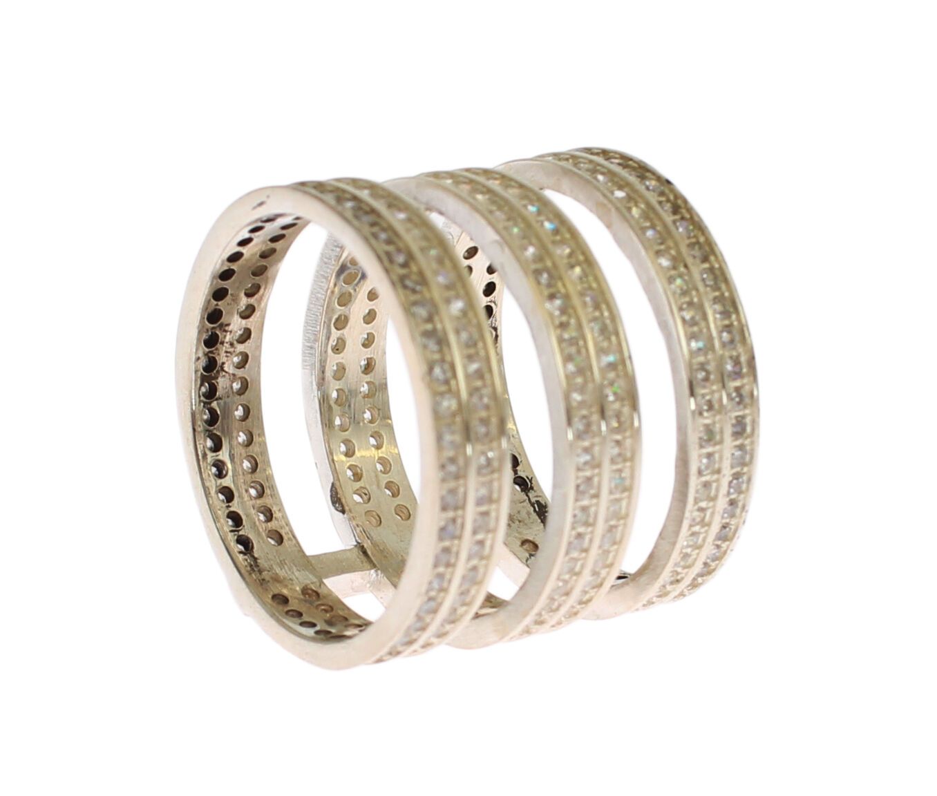 Bague Nialaya CZ argentée