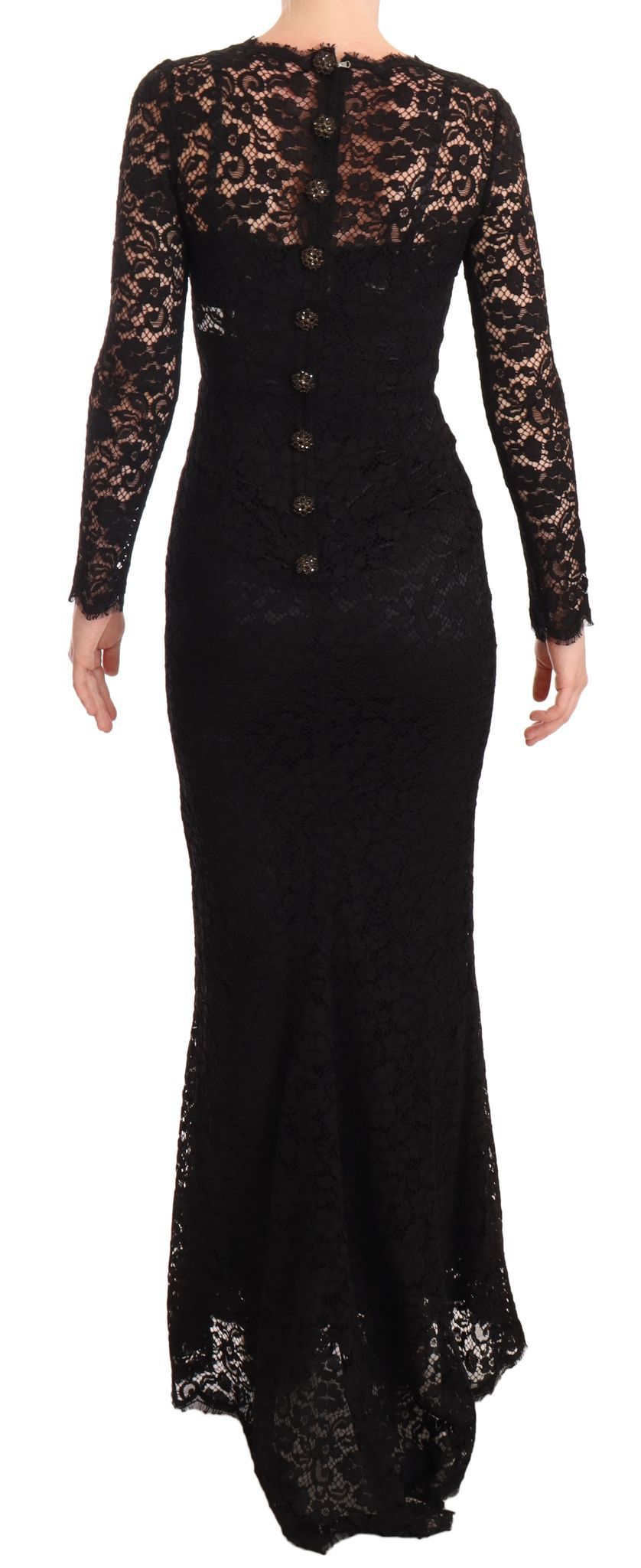 Robe Dolce & Gabbana Mermaid noire Dolce & Gabbana
