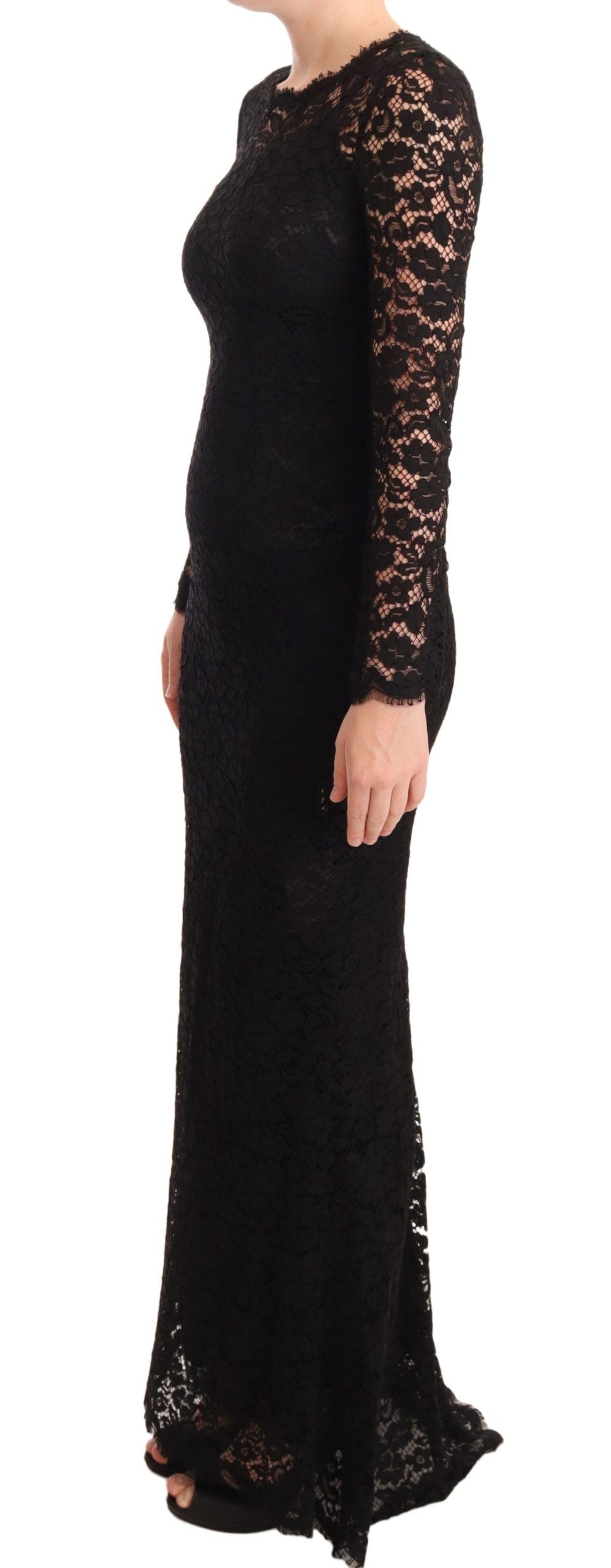 Robe Dolce & Gabbana Mermaid noire Dolce & Gabbana