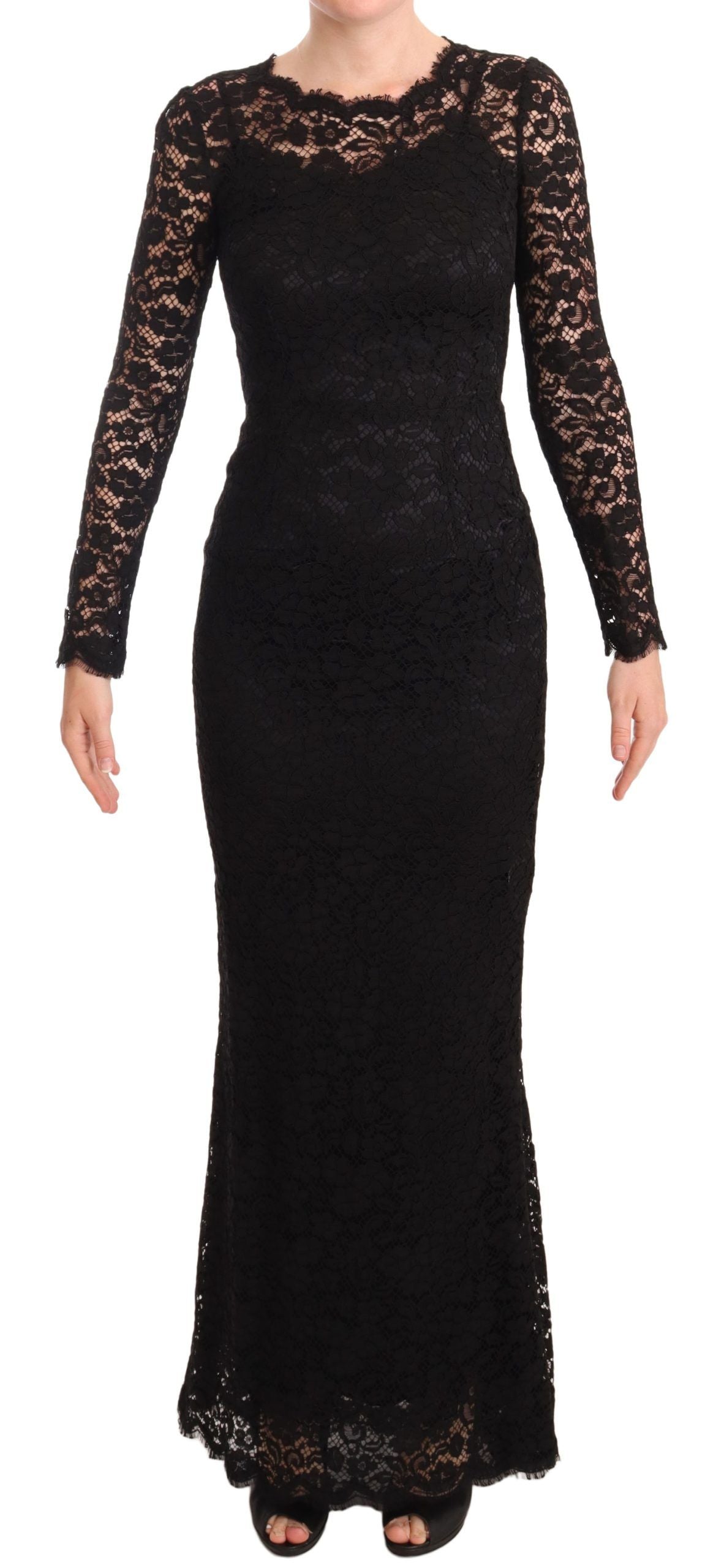 Robe Dolce & Gabbana Mermaid noire Dolce & Gabbana