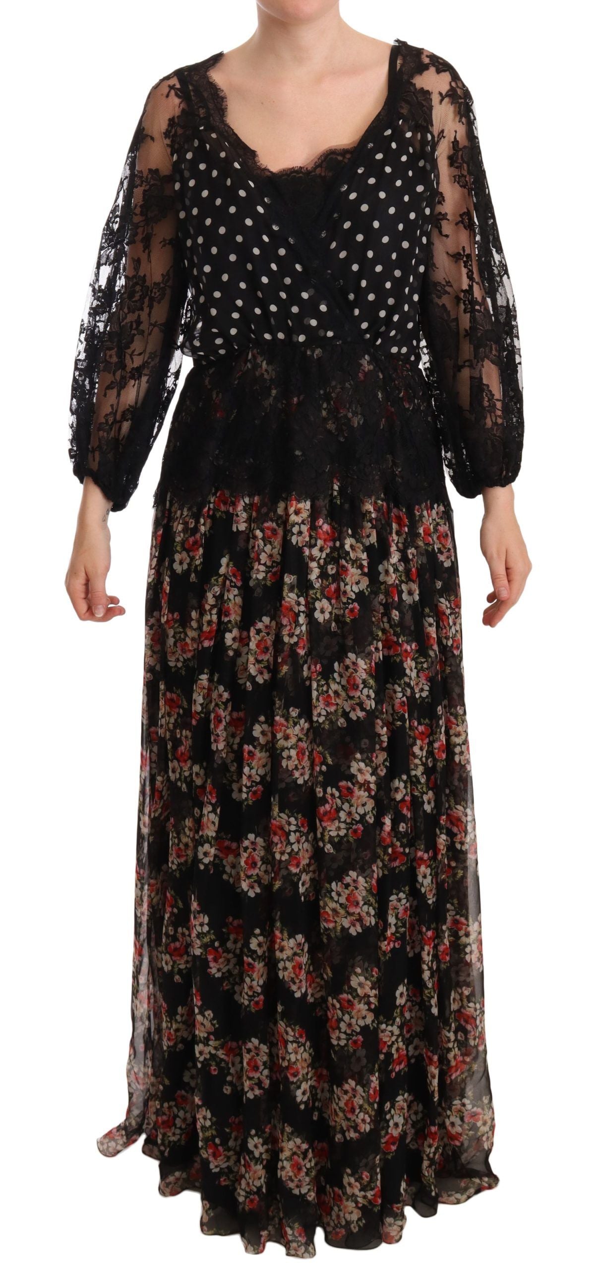 Robe maxi Dolce & Gabbana noire Dolce & Gabbana