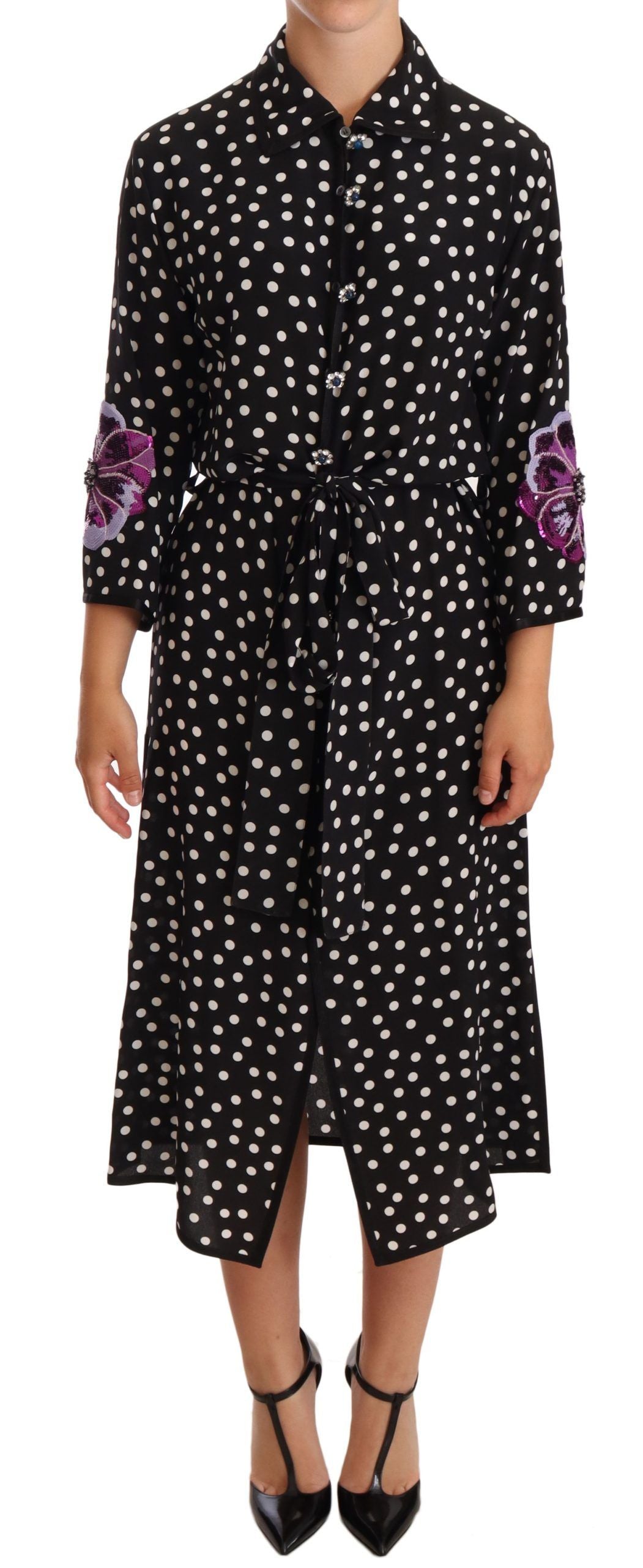 Robe Dolce & Gabbana Midi noire Dolce & Gabbana