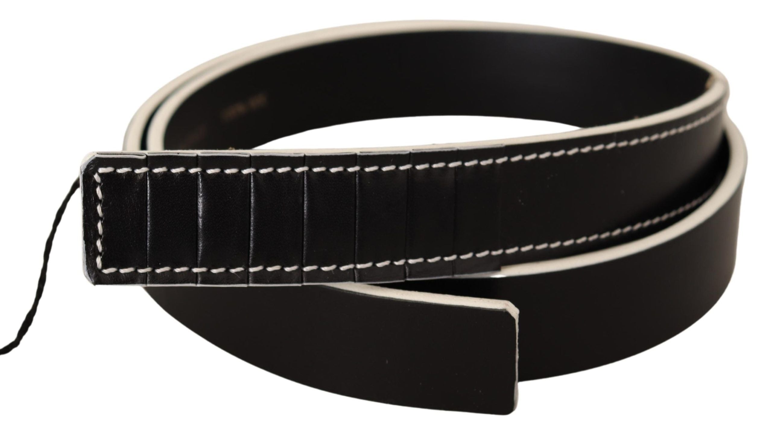 Ceinture C’n’C’ Costume National noire et blanche