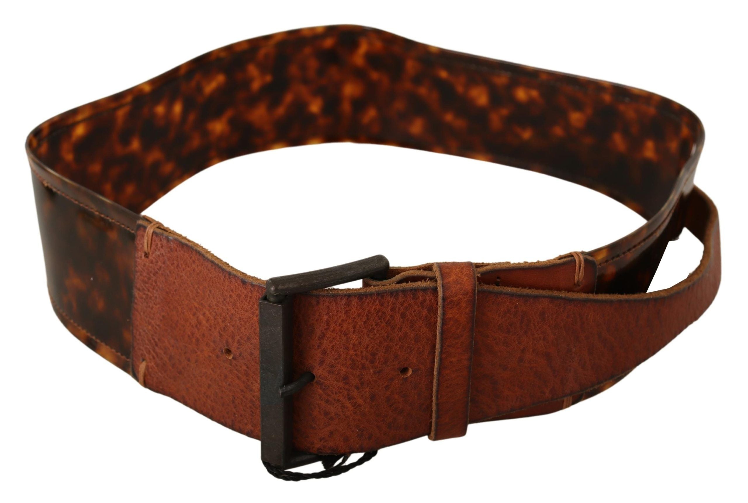 Ceinturon Ermanno Scervino ajustable marron foncé