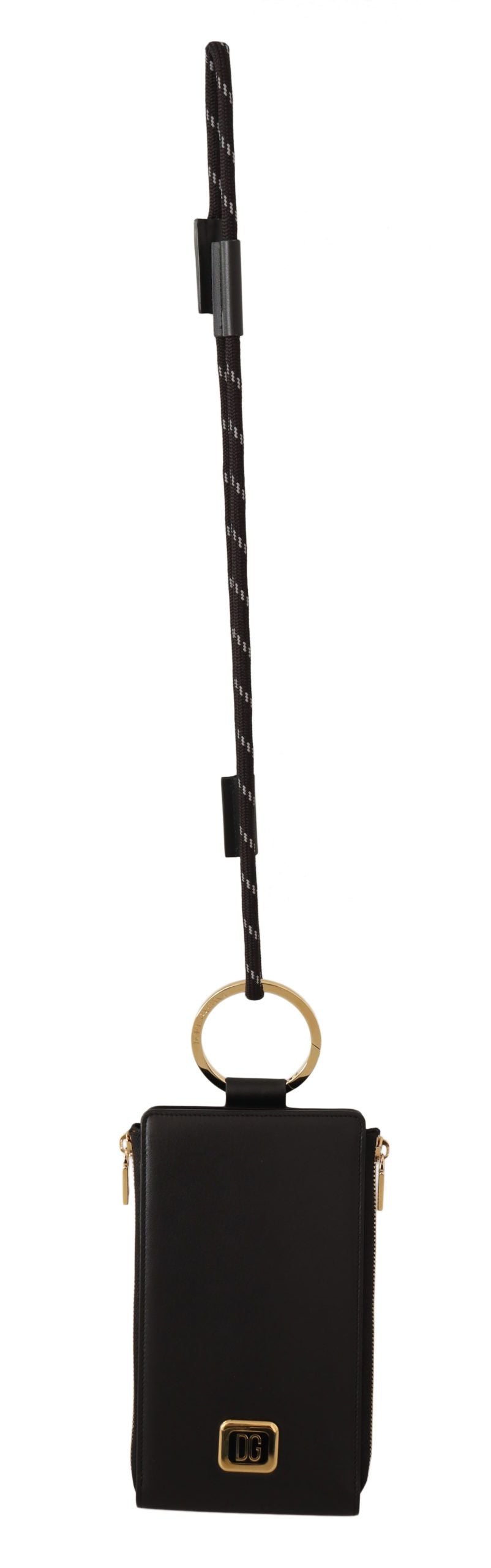 Portefeuille Dolce & Gabbana Strap noir